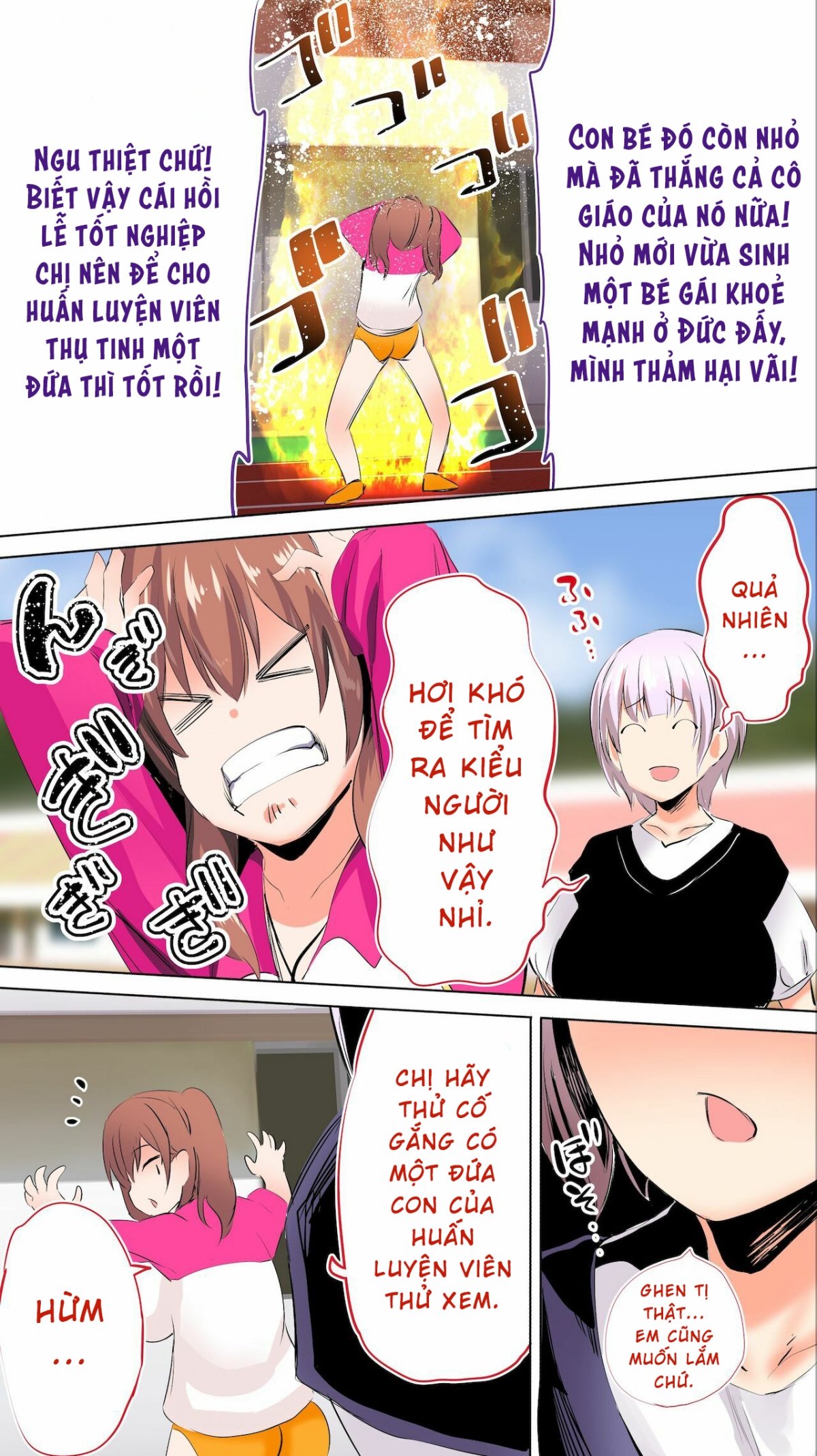 manhwax10.com - Truyện Manhwa Rikujoubu Buchou To Fukubuchou Wa Ore No Nama Onaho!!! Chương 2 Trang 136