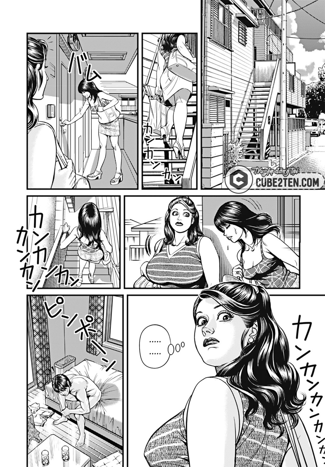 manhwax10.com - Truyện Manhwa Kyonyuu Mama to Kinshin Soukan Chương 4 Trang 2