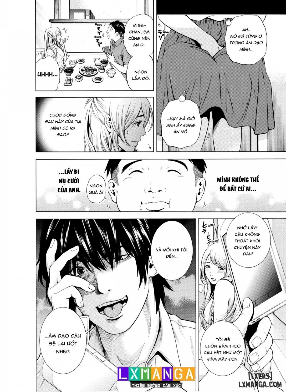 manhwax10.com - Truyện Manhwa Netorareru.~ Tsuma ga Ochi Yuku Hen'ai Kairaku no Hate ni... Chương 3 END Trang 25