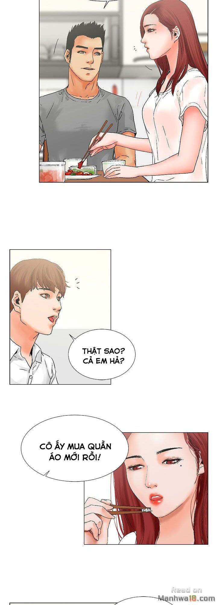 manhwax10.com - Truyện Manhwa ANH TA, TÔI, CÔ ẤY Chương 8 Trang 24