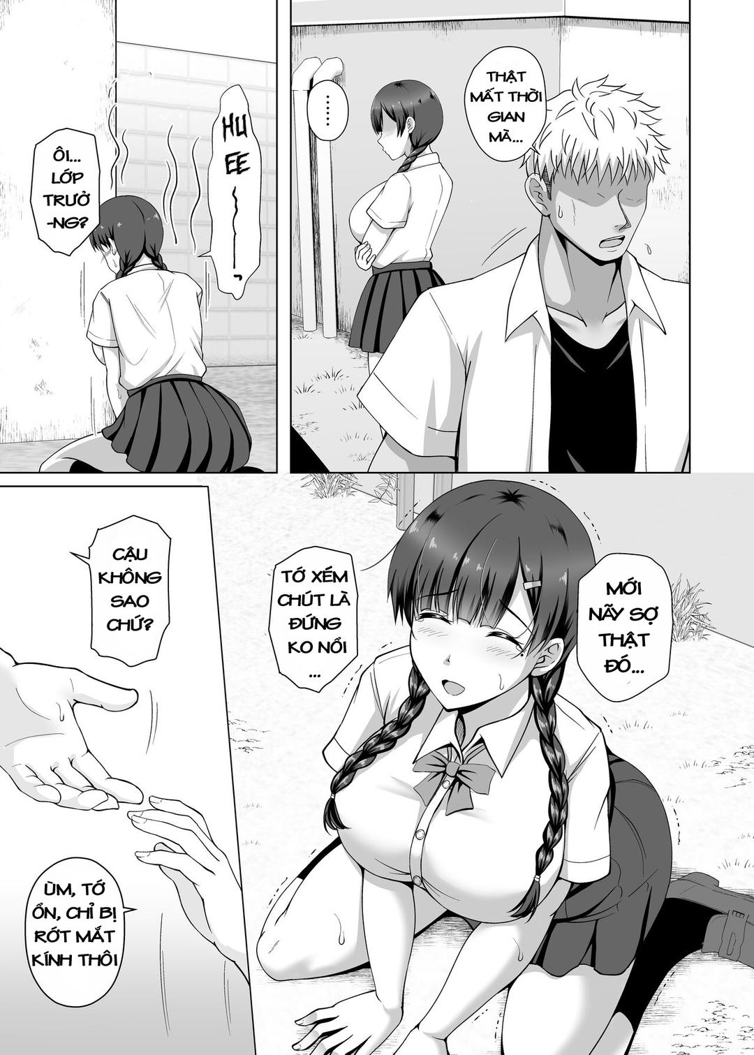 manhwax10.com - Truyện Manhwa Kanojo ga Megane o Hazushita Wake ~Kataomoi no Kyonyuu Iinchou ga Yarichin Kareshi ni Somerareru made~ Chương Oneshot Trang 8