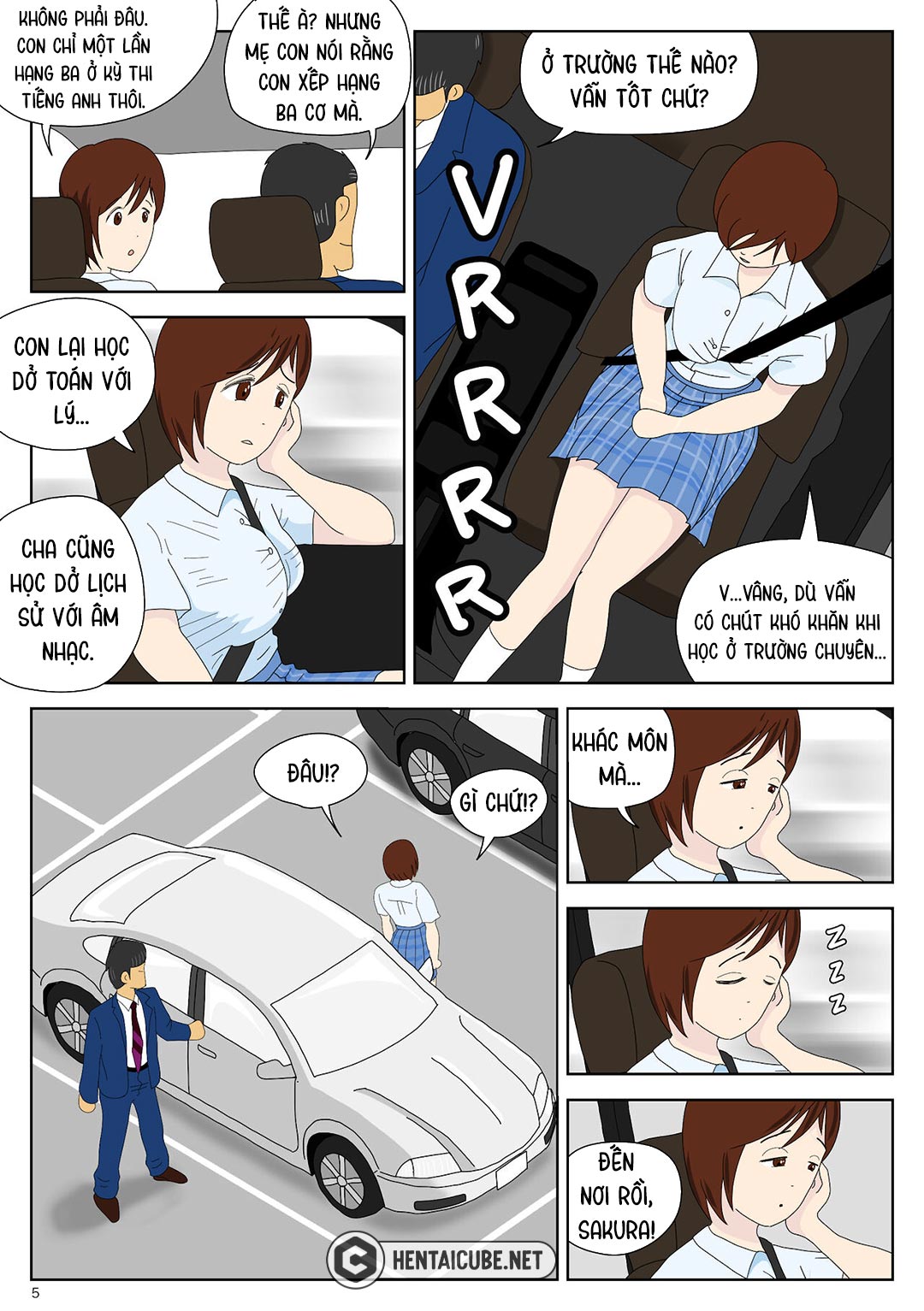 manhwax10.com - Truyện Manhwa Con gái bị cha quấy mỗi sáng Chương Oneshot Trang 5