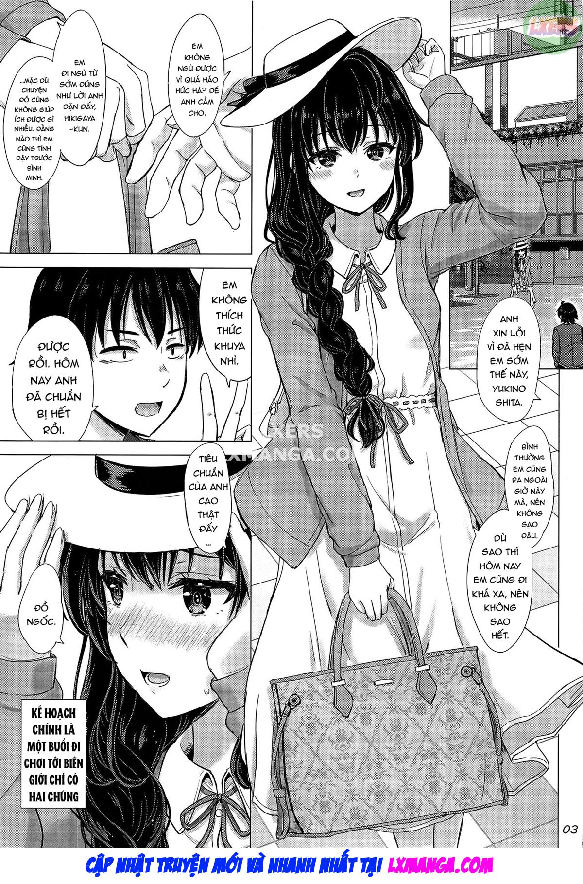 manhwax10.com - Truyện Manhwa The Naughty Secrets of the Yukinoshita Sisters Chương Oneshot Trang 5