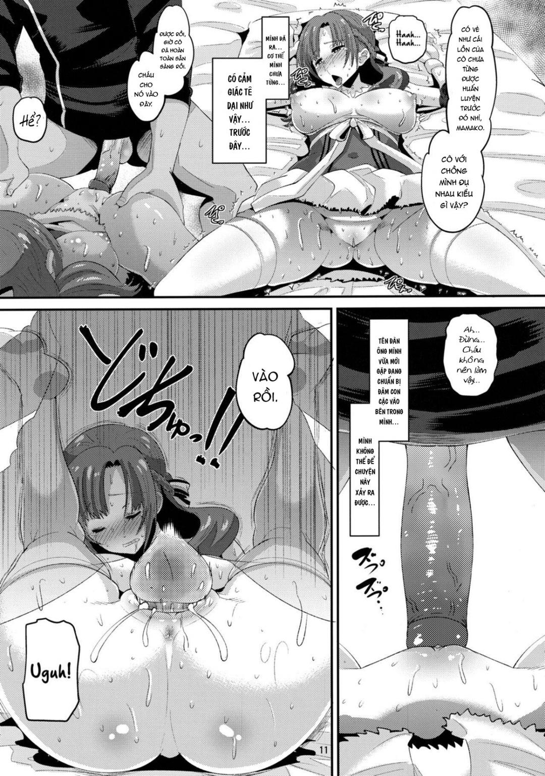 Musuko to Onaji Toshigoro no Otoko ni Otosareru Okaa-san wa Suki desu ka? Chương Oneshot Trang 12