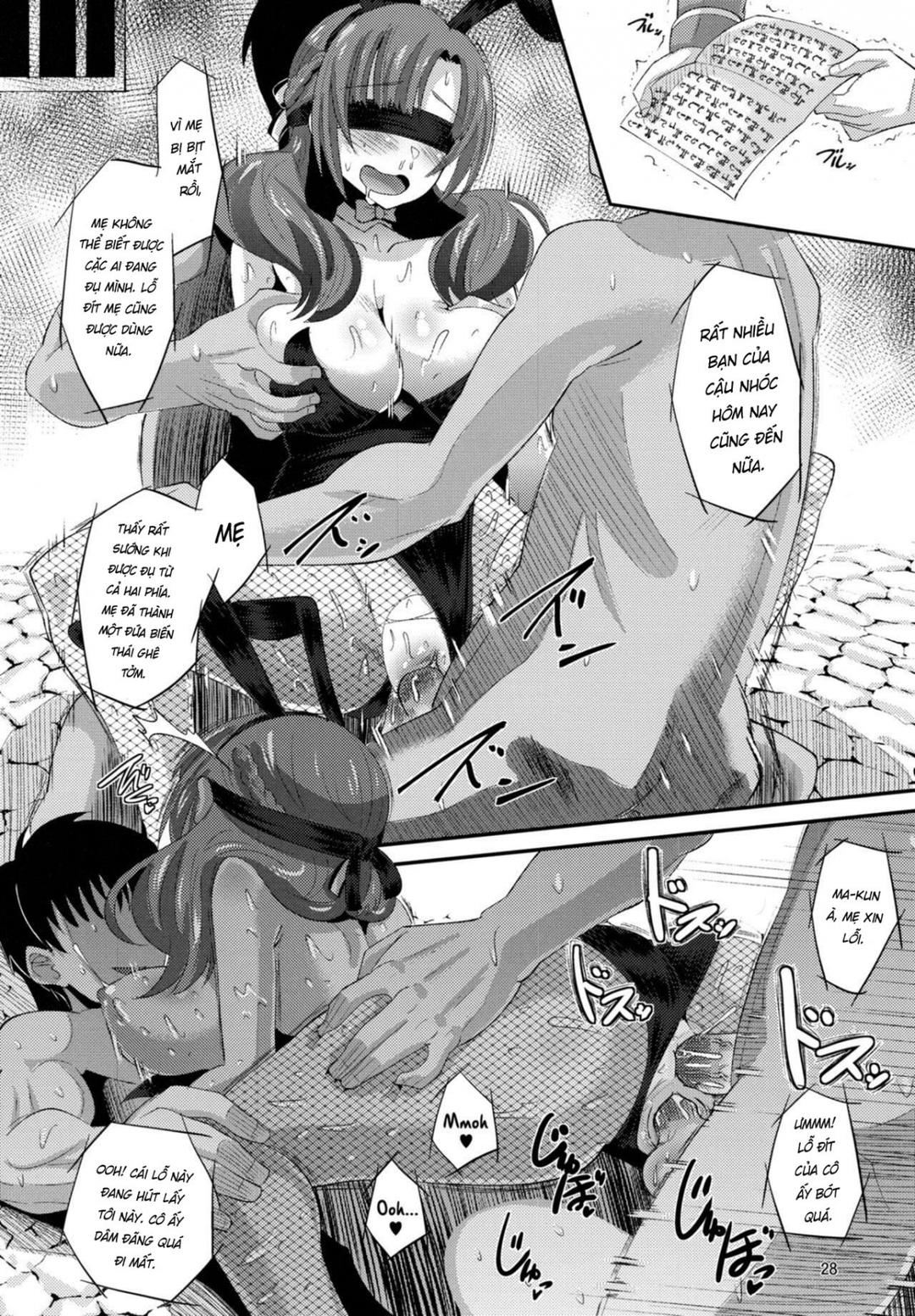 Musuko to Onaji Toshigoro no Otoko ni Otosareru Okaa-san wa Suki desu ka? Chương Oneshot Trang 29