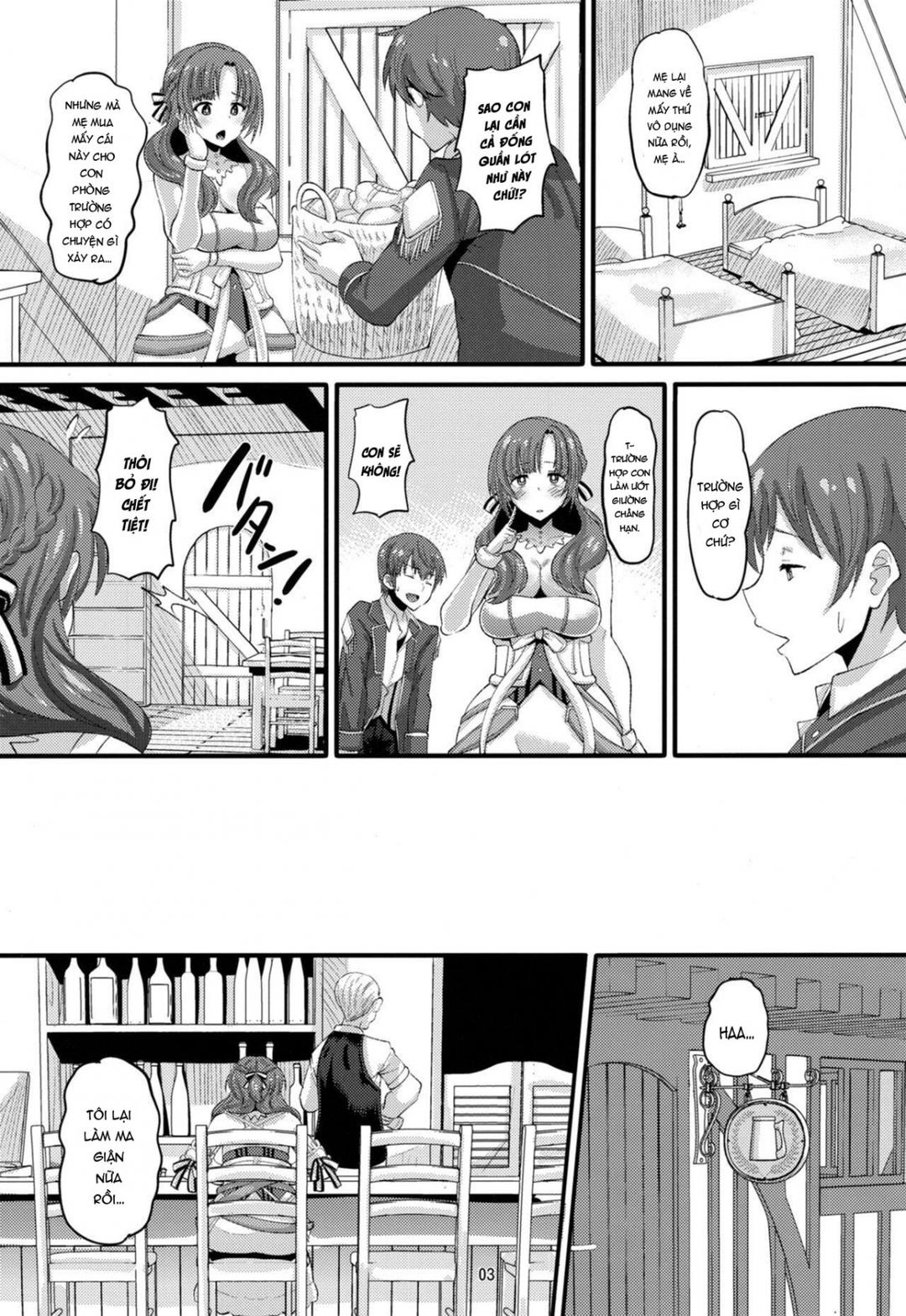 Musuko to Onaji Toshigoro no Otoko ni Otosareru Okaa-san wa Suki desu ka? Chương Oneshot Trang 4