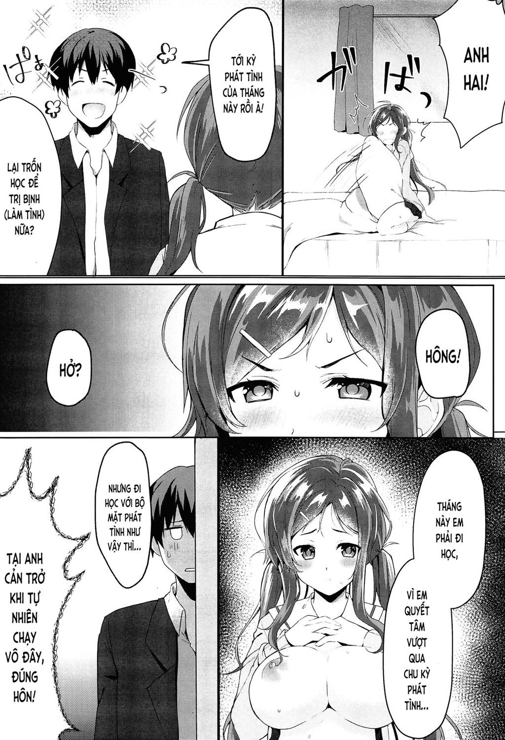 Ore no Imouto wa Tsuki 1 de Hatsujouki ga Kuru Chương Oneshot Trang 3