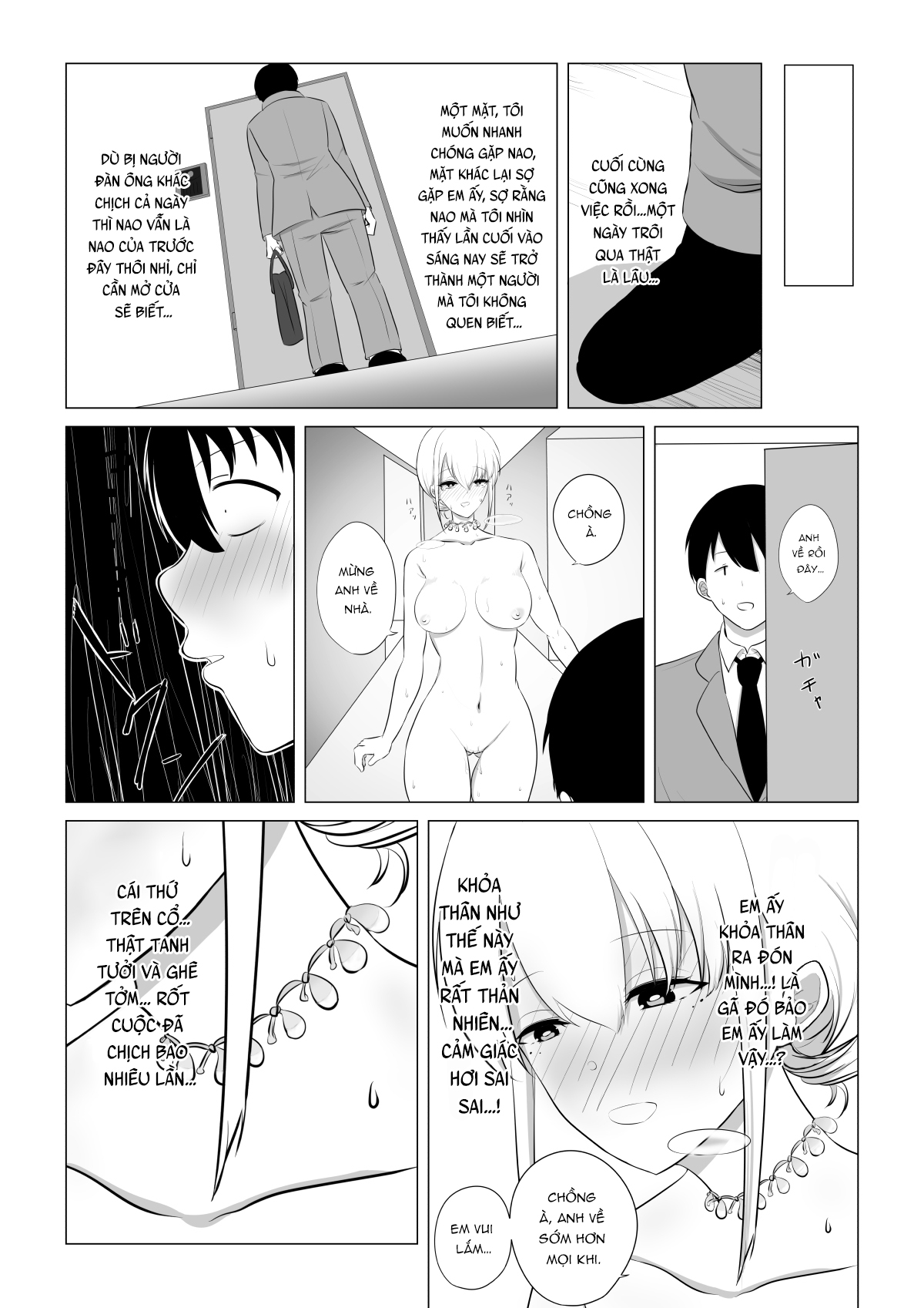 manhwax10.com - Truyện Manhwa Aisuru Tsuma o Hoka no Otoko ni Dakaseta Hanashi Chương Oneshot Trang 19