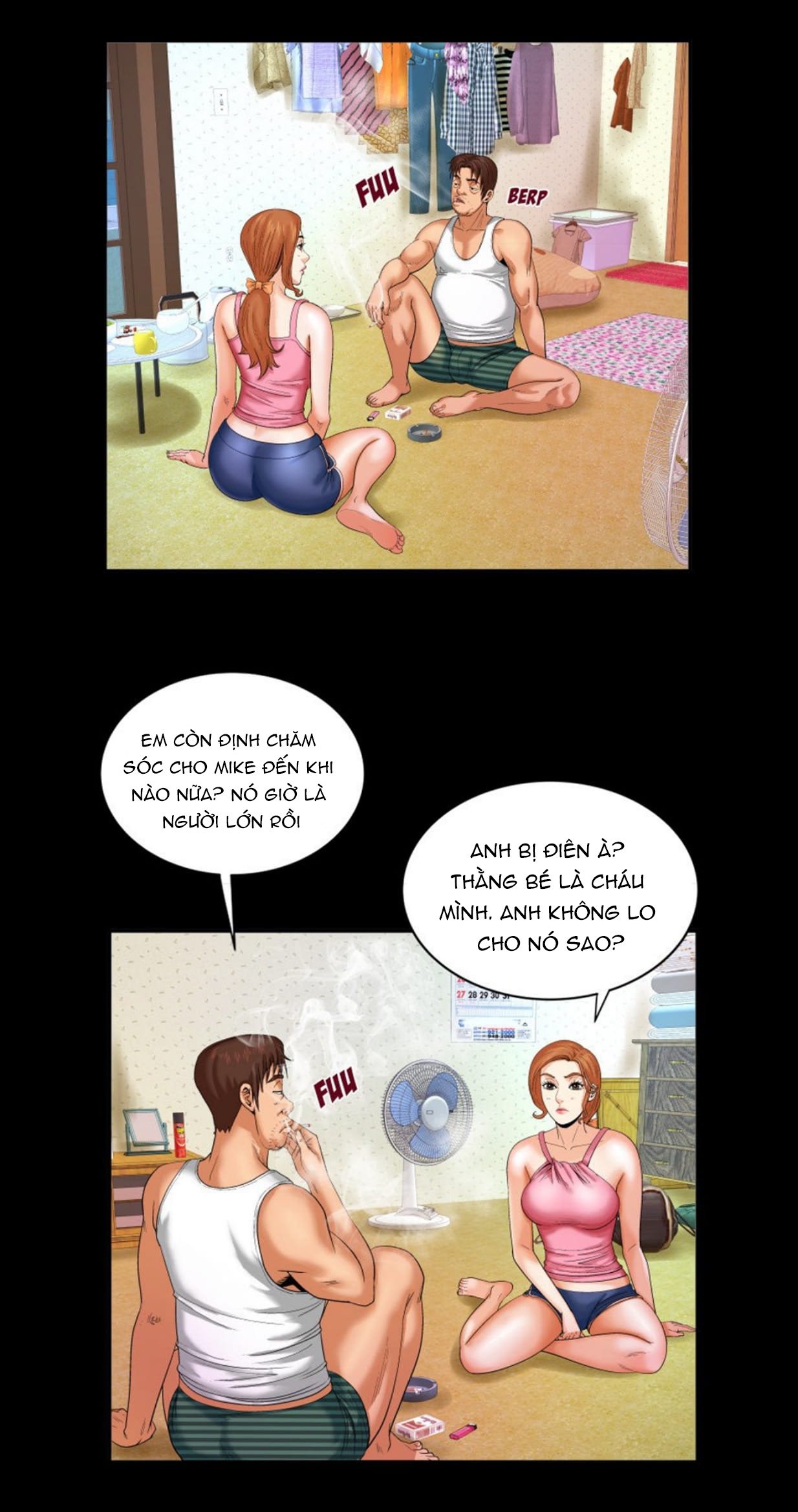 manhwax10.com - Truyện Manhwa Dì Tôi - KHÔNG CHE Chương 4 Trang 23