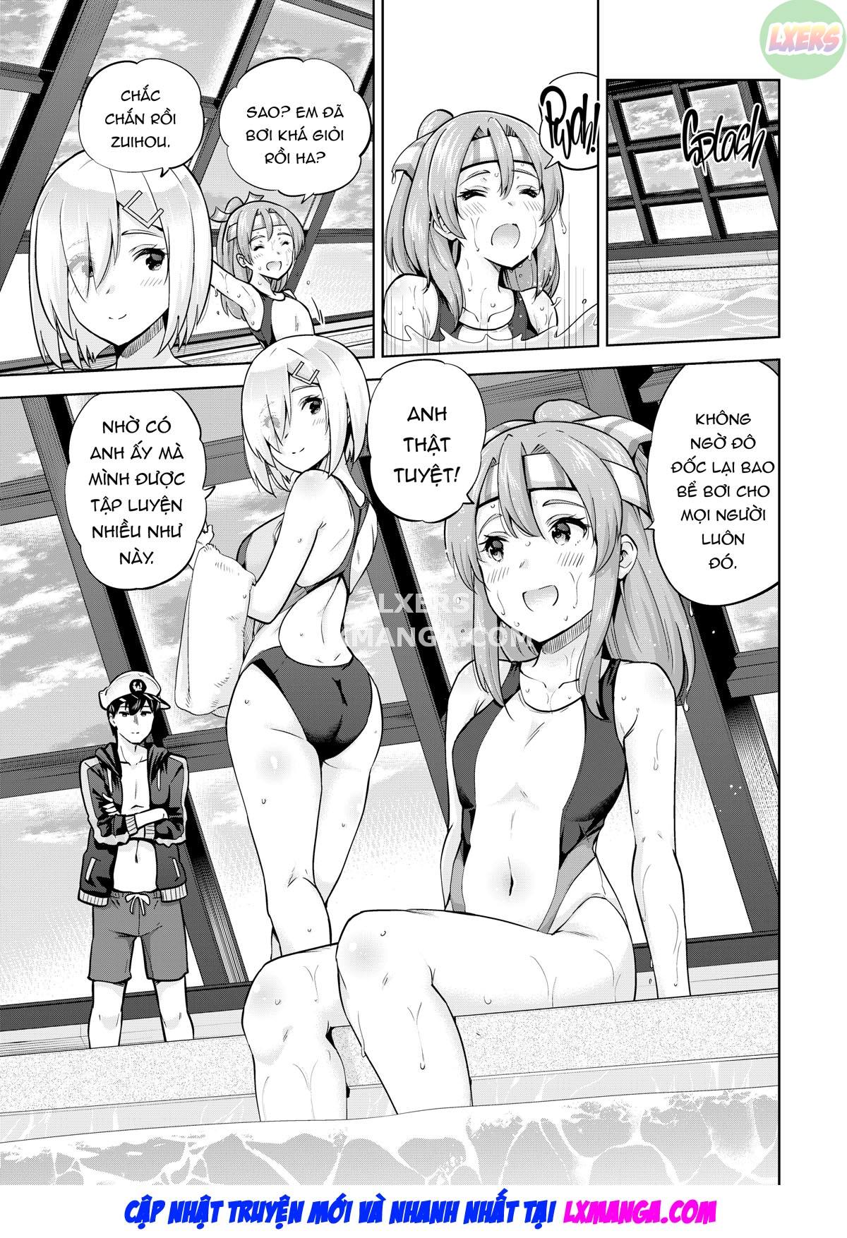 manhwax10.com - Truyện Manhwa Zuihou and Hamakaze in Racing Swimsuits Chương Oneshot Trang 5