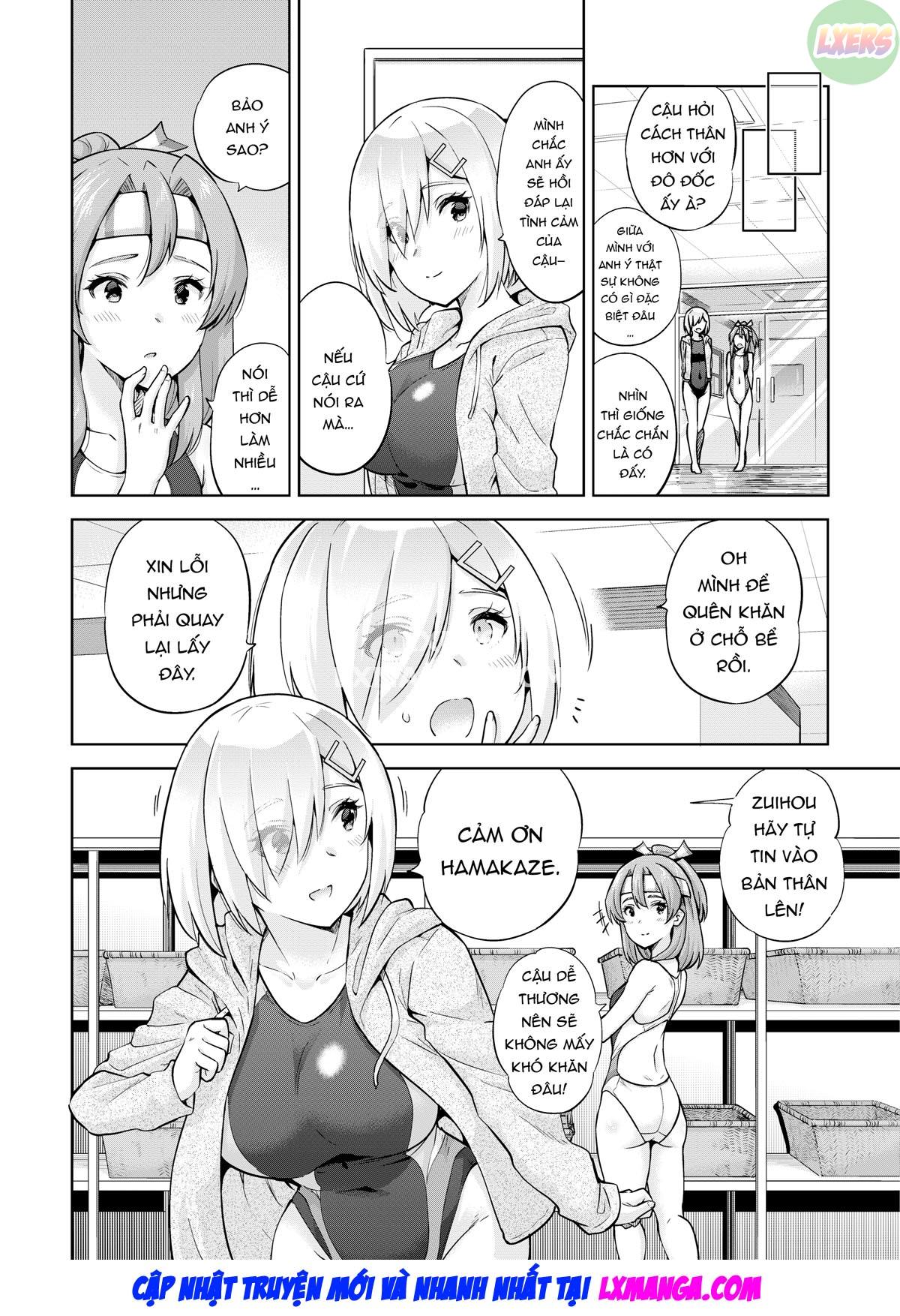 Zuihou and Hamakaze in Racing Swimsuits Chương Oneshot Trang 8