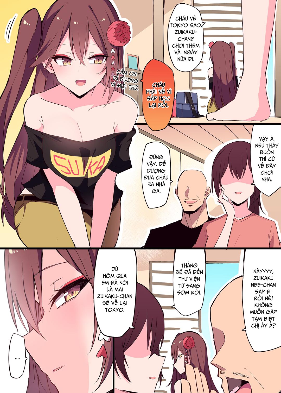 manhwax10.com - Truyện Manhwa Chị họ Zuikaku về chơi… Chương Oneshot Trang 28