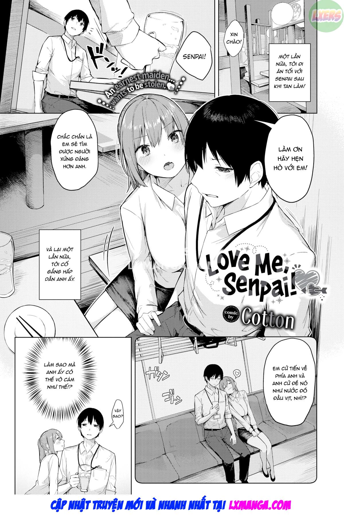 Love Me, Senpai! Chương Oneshot Trang 4