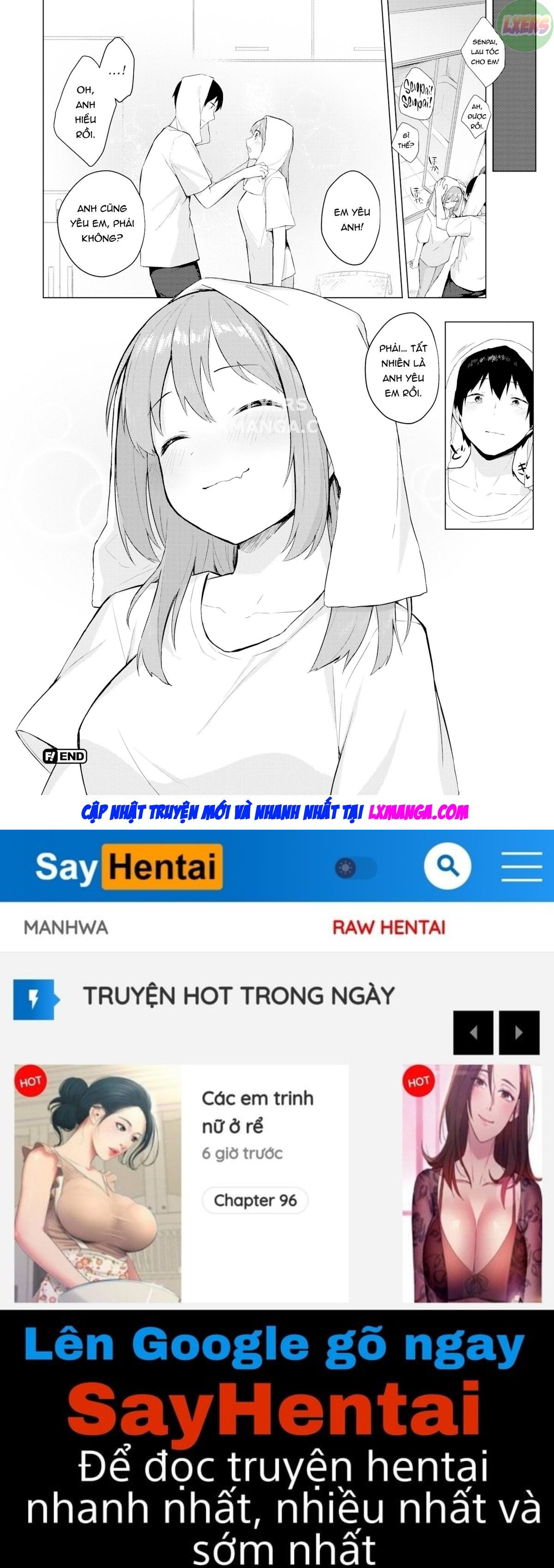 manhwax10.com - Truyện Manhwa Love Me, Senpai! Chương Oneshot Trang 23