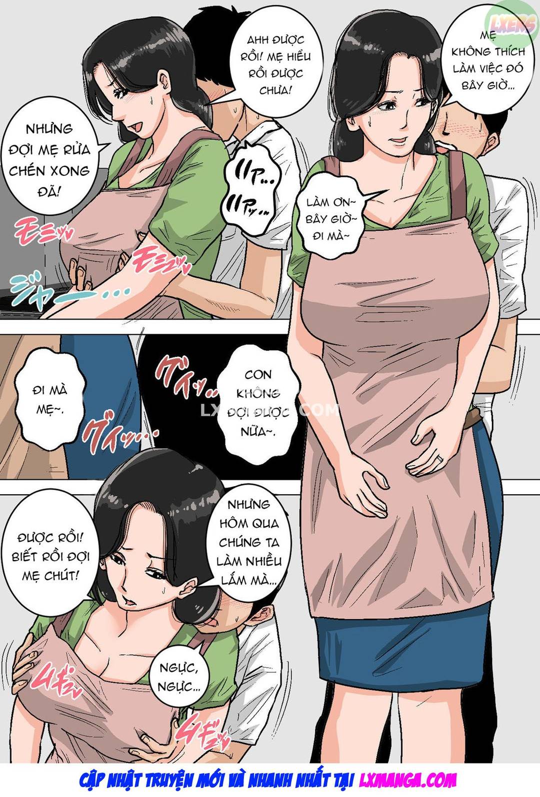 manhwax10.com - Truyện Manhwa Bắn vào trong mẹ mỗi ngày Chương Oneshot Trang 4