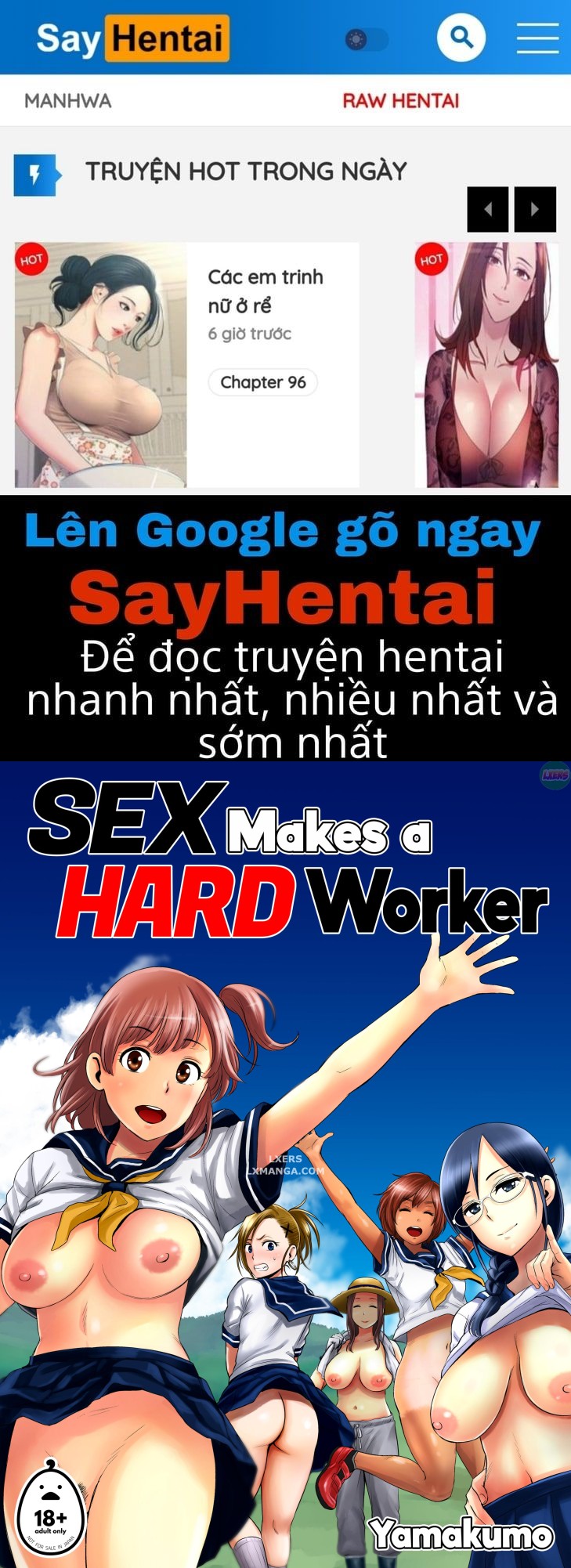 Sex Makes a Hard Worker Chương Oneshot Trang 1