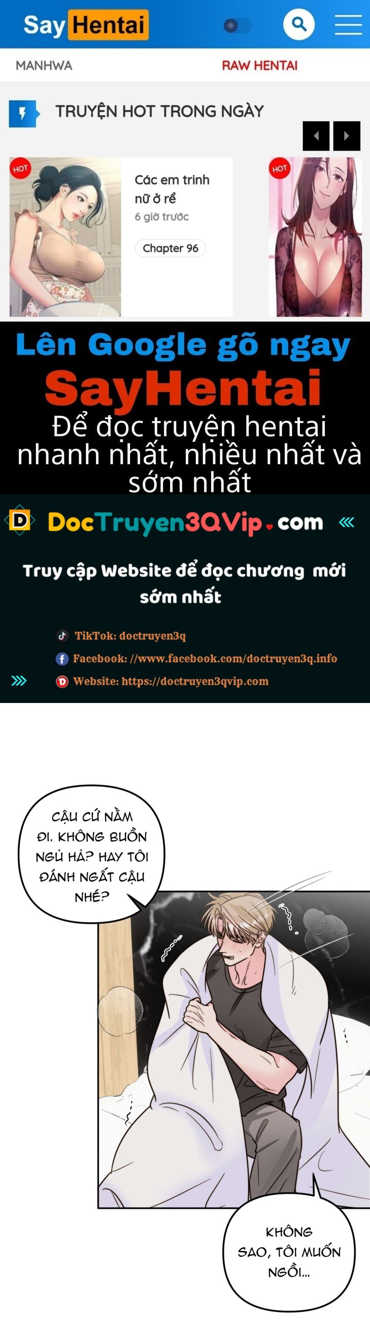 manhwax10.com - Truyện Manhwa [18+] Tình Yêu Viêm Xoang Chương 19 2 Trang 1