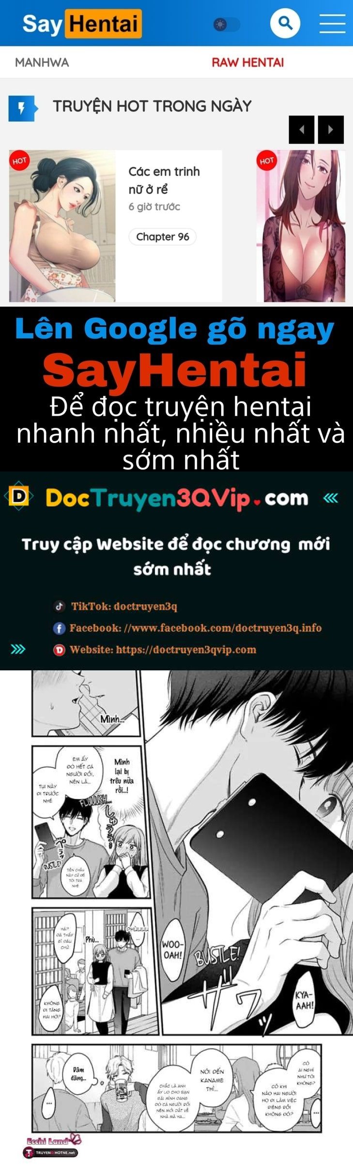 manhwax10.com - Truyện Manhwa Chỉ 3 Giây Sau, Anh Ấy Như Biến Thành Quái Thú Chương 70 2 Trang 1