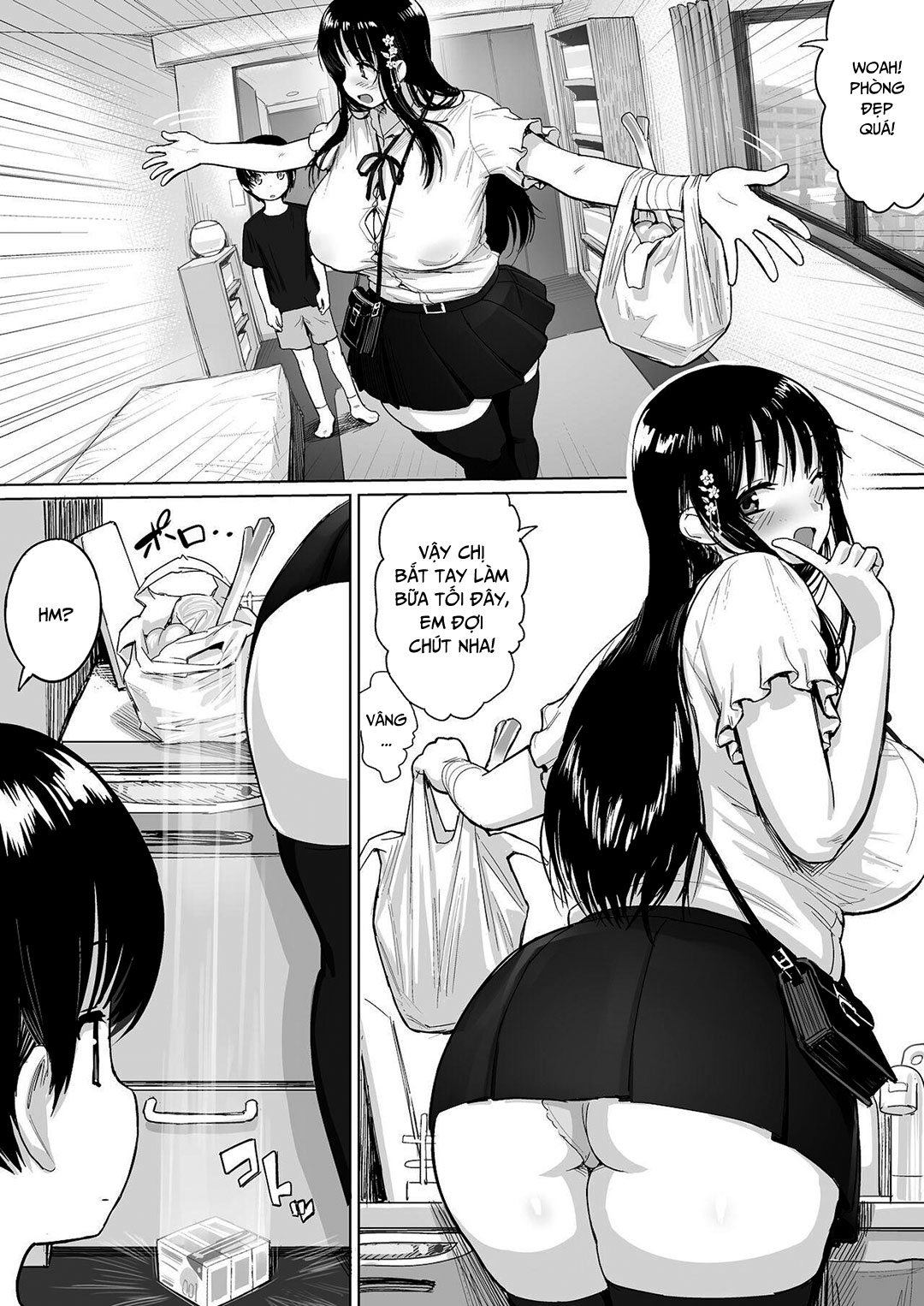 manhwax10.com - Truyện Manhwa Câu chuyện bị cưỡng hiếp bởi senpai chỗ làm thêm Chương Oneshot Trang 6