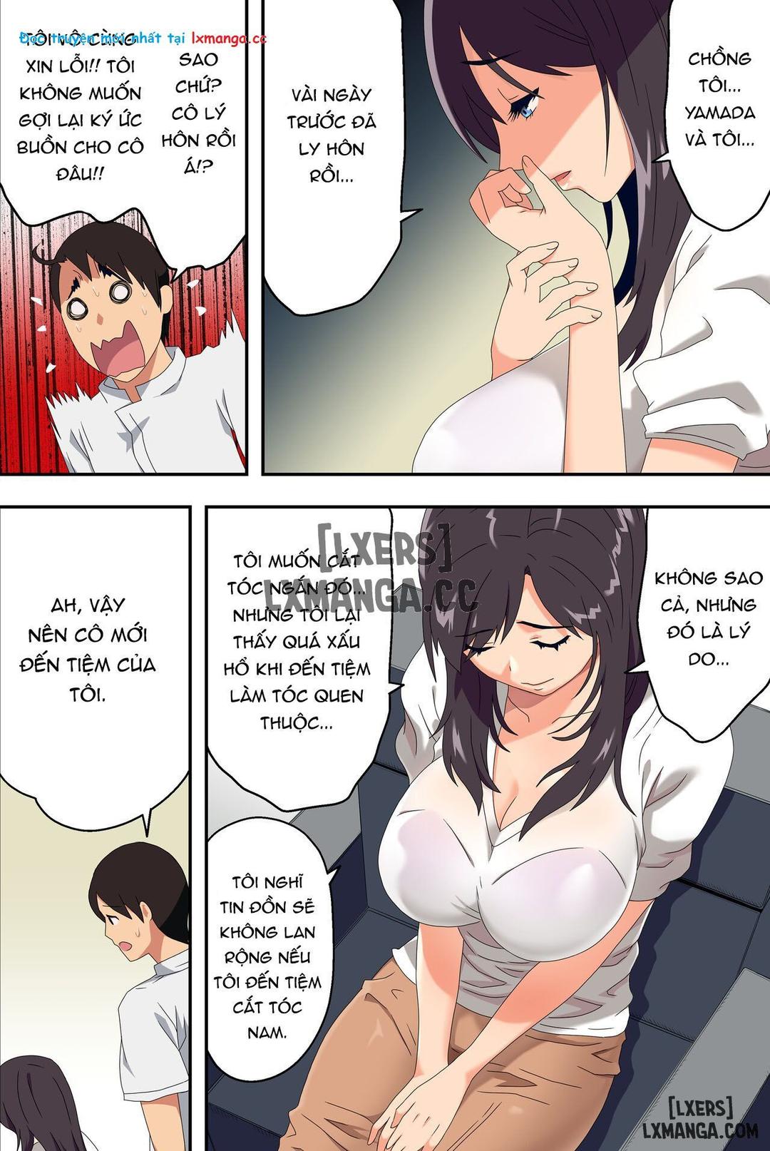 manhwax10.com - Truyện Manhwa Nơi tiệm cắt tóc sung sướng Chương Oneshot Trang 17