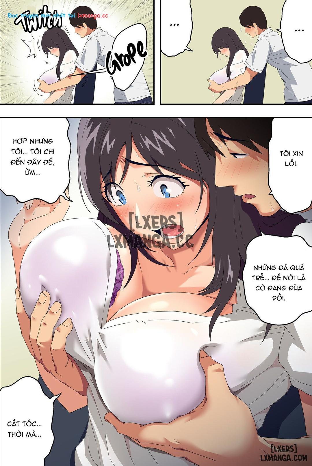 manhwax10.com - Truyện Manhwa Nơi tiệm cắt tóc sung sướng Chương Oneshot Trang 25