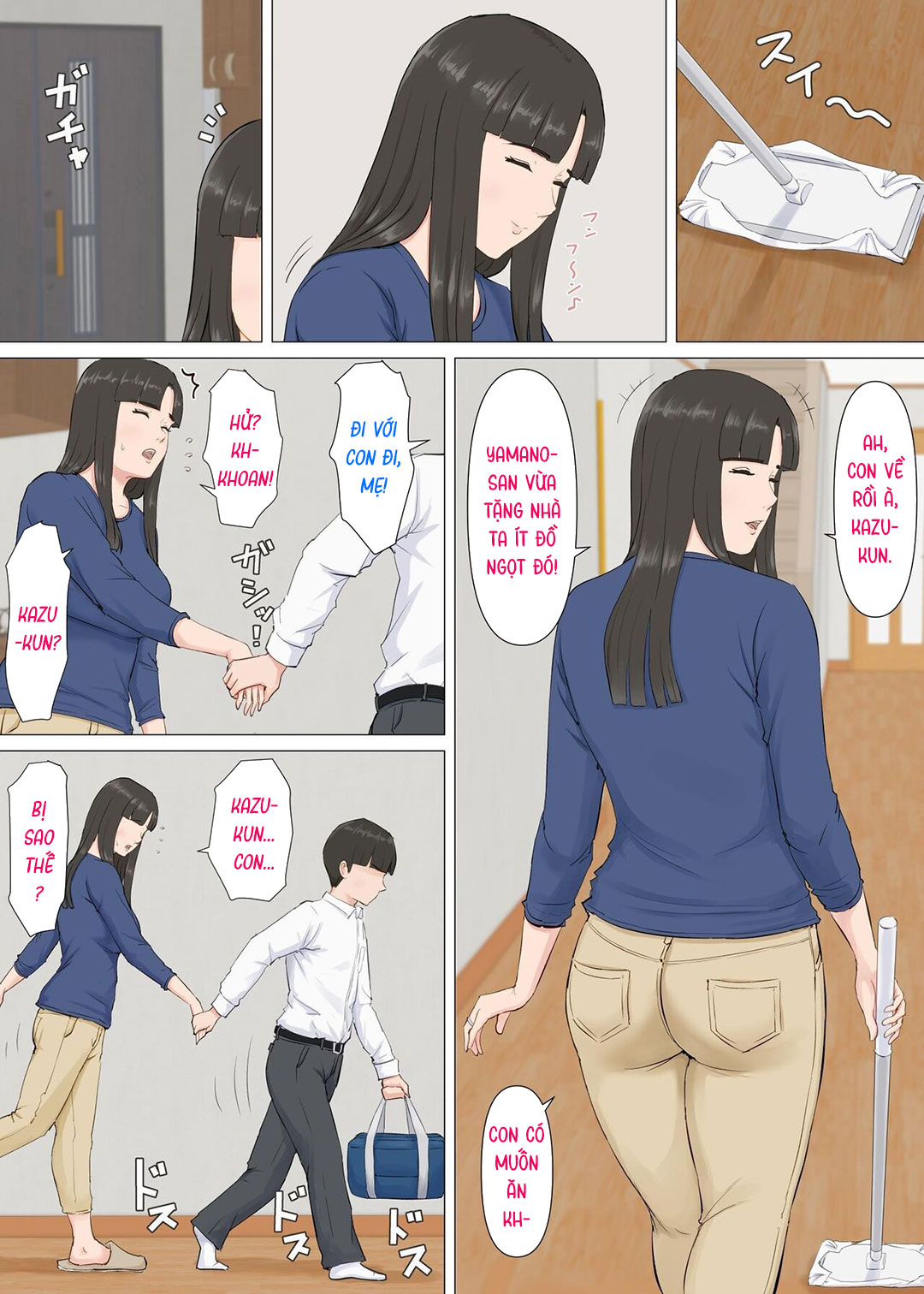 manhwax10.com - Truyện Manhwa Kazu-kun và mẹ Chương Oneshot Trang 33