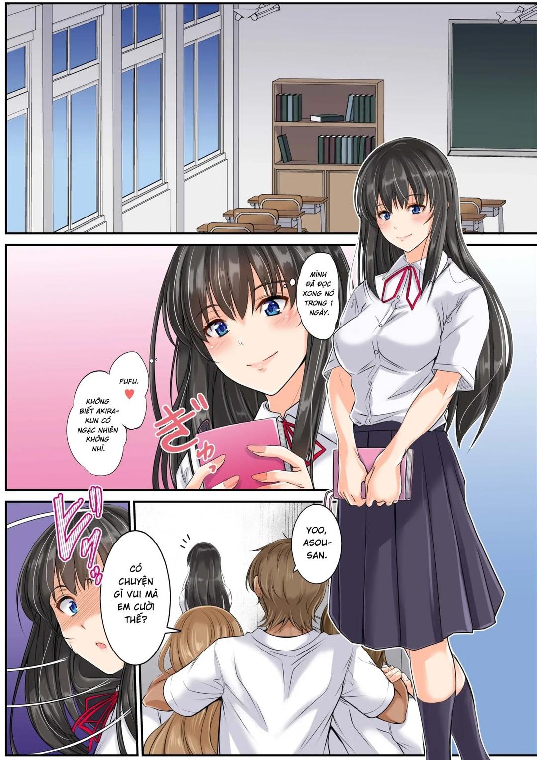 manhwax10.com - Truyện Manhwa Netorare Sukuuru Kaasuto Sakkaa Bu No Gesu To Bungei Bu Shoujo Chương Oneshot Trang 4