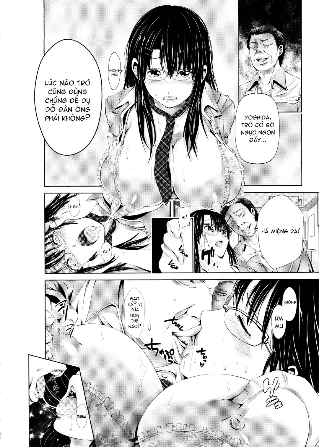 manhwax10.com - Truyện Manhwa Lão thầy giáo bắt cóc nữ sinh Yoshida-San Chương Oneshot Trang 5