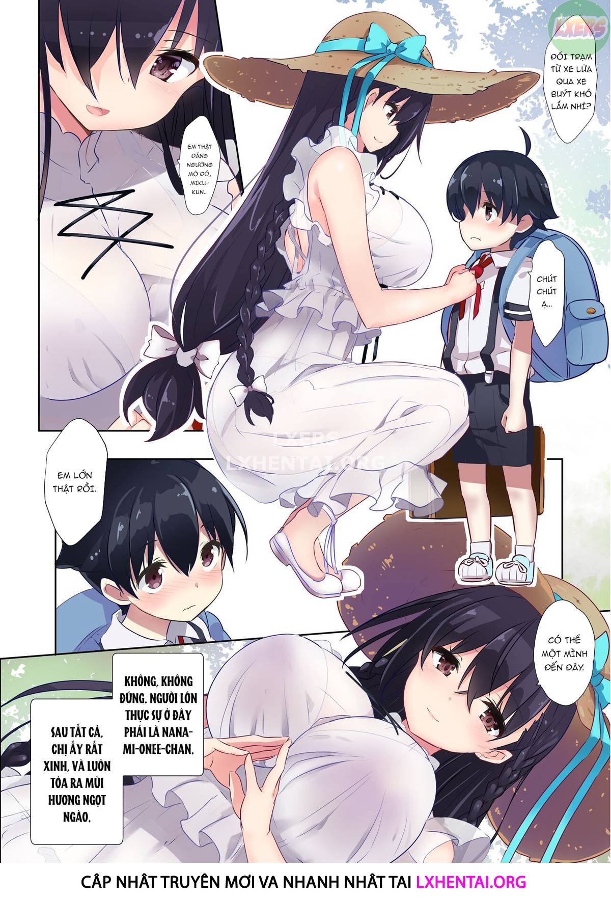 manhwax10.com - Truyện Manhwa Onee-san x Cousin Chương Oneshot Trang 9