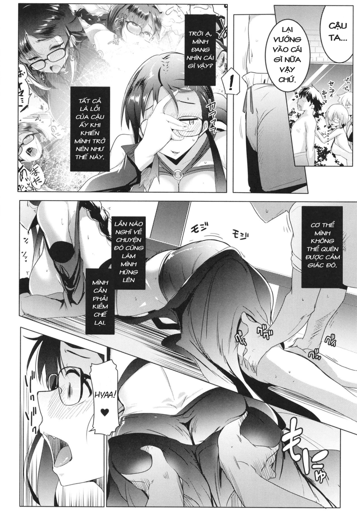 manhwax10.com - Truyện Manhwa Tokonatsu to Megane to Rankou Osesse Chương Oneshot Trang 7