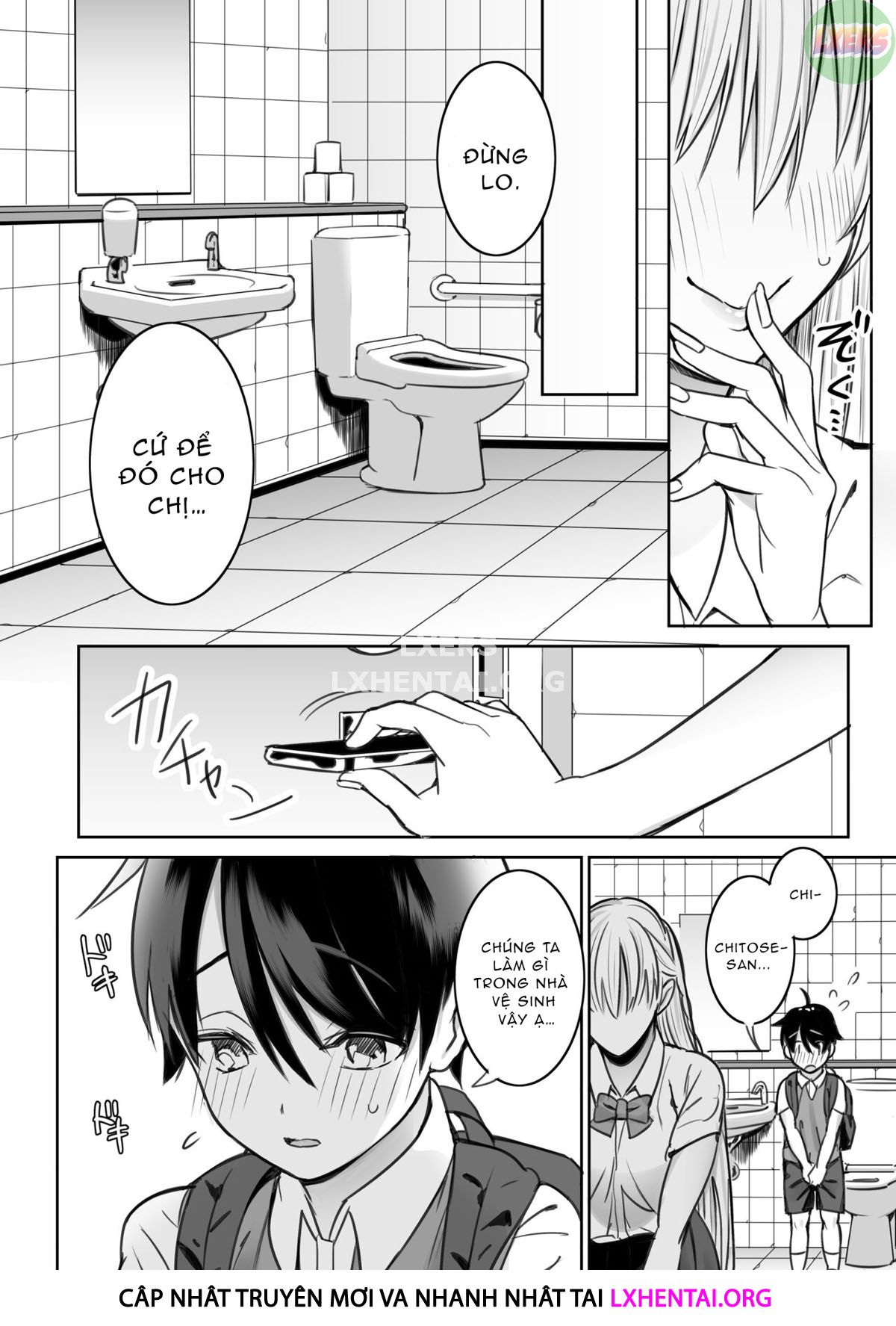 manhwax10.com - Truyện Manhwa A Story About The Lewd Things The Onee-San I Met At The Library Does To Me Chương Oneshot Trang 15