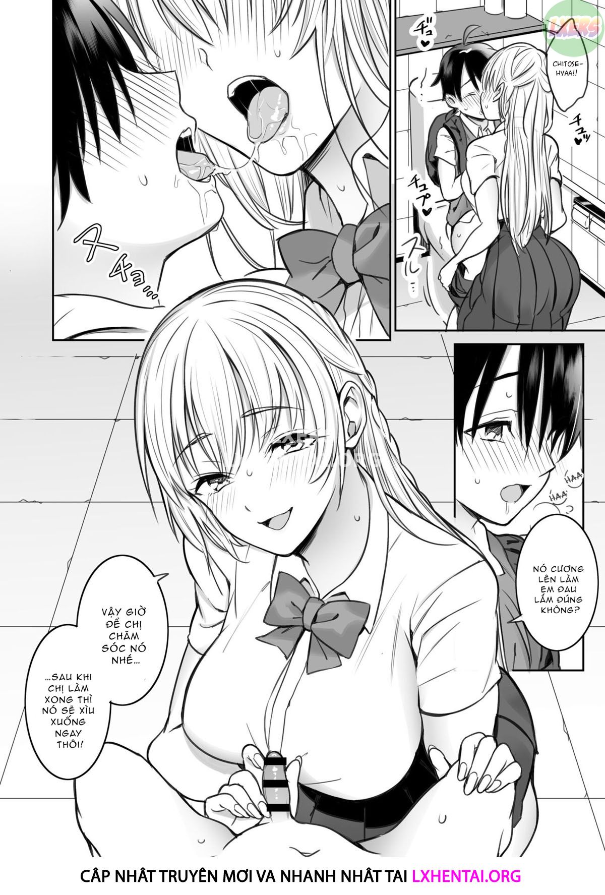 manhwax10.com - Truyện Manhwa A Story About The Lewd Things The Onee-San I Met At The Library Does To Me Chương Oneshot Trang 17