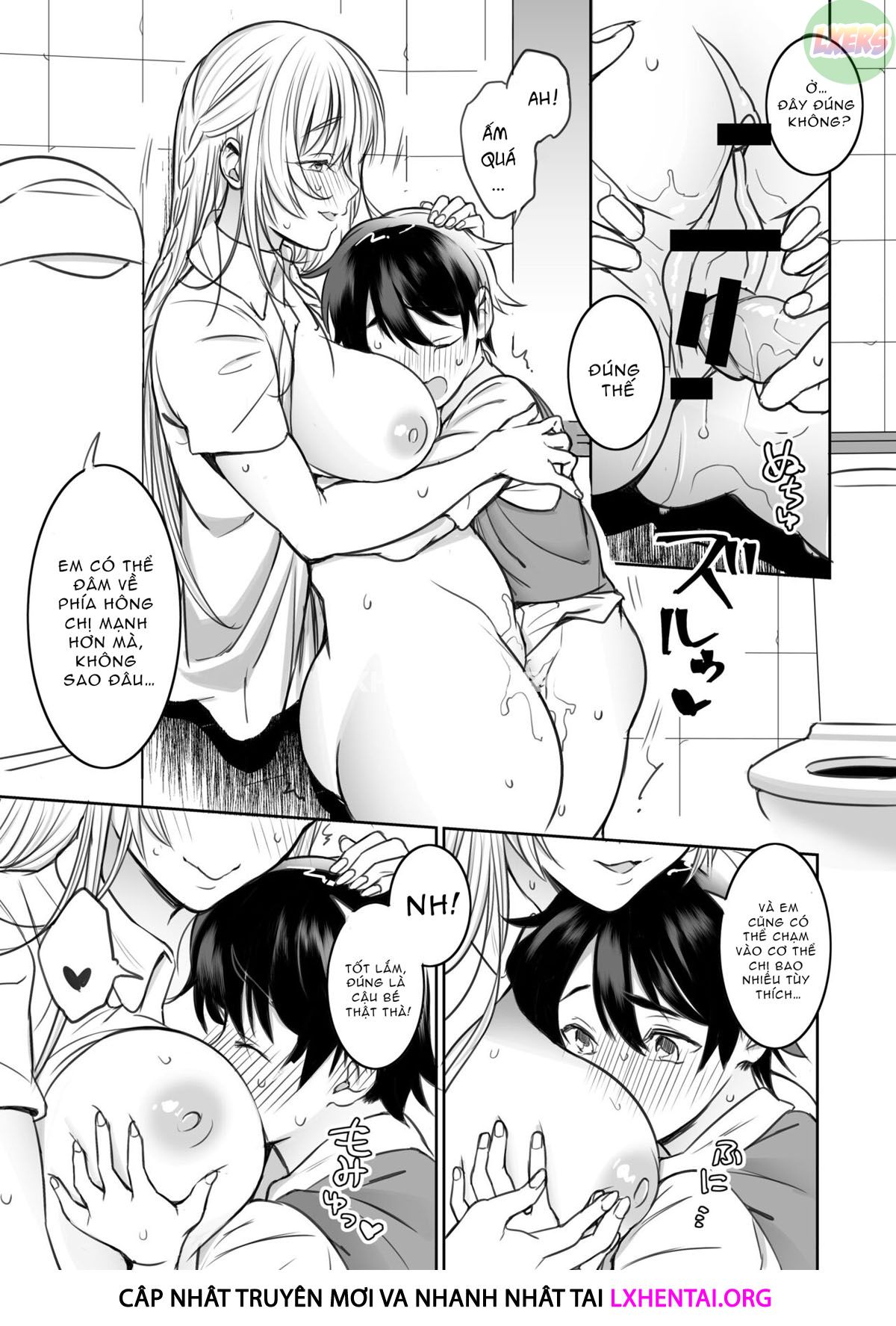 manhwax10.com - Truyện Manhwa A Story About The Lewd Things The Onee-San I Met At The Library Does To Me Chương Oneshot Trang 24