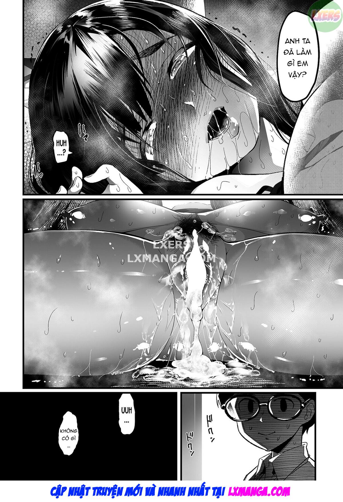 manhwax10.com - Truyện Manhwa Hitozuma Netori Surprise ~Danna no Me no Mae de Chitsunai Shasei Chương Oneshot Trang 40