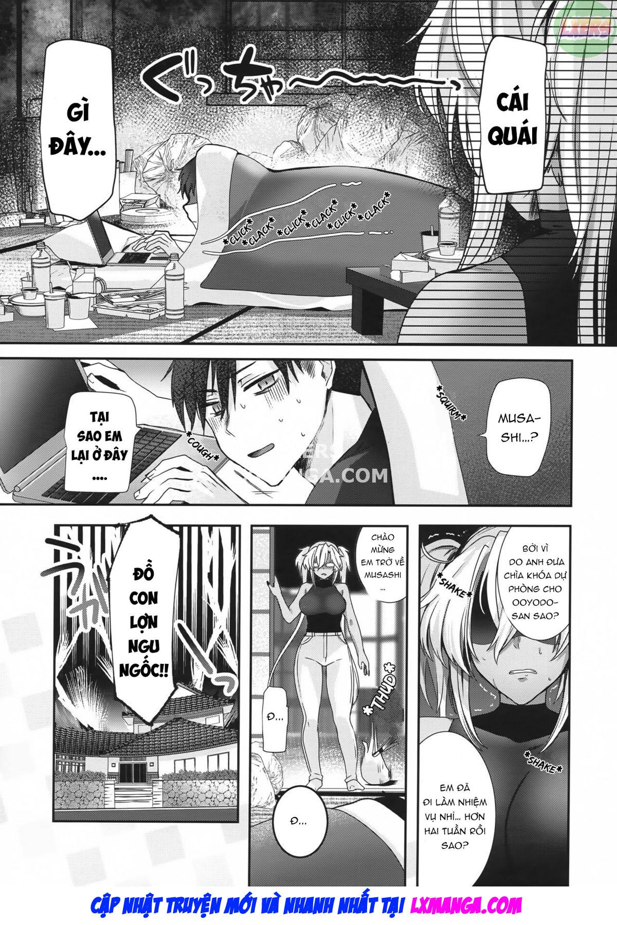 Musashi-san no Yoru Jijou Anata no Ai Kagi Hen Chương Oneshot Trang 11