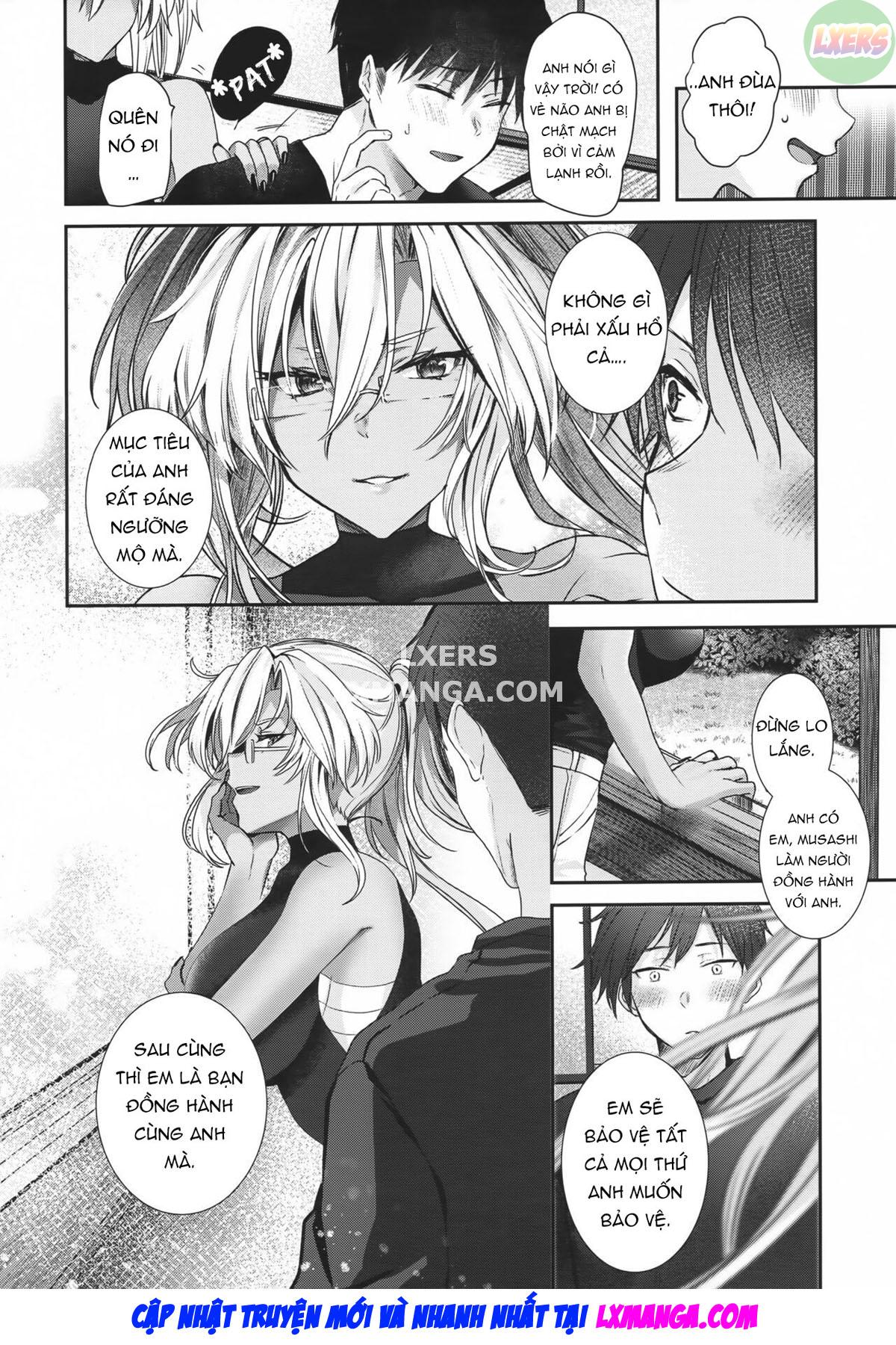 manhwax10.com - Truyện Manhwa Musashi-san no Yoru Jijou Anata no Ai Kagi Hen Chương Oneshot Trang 22