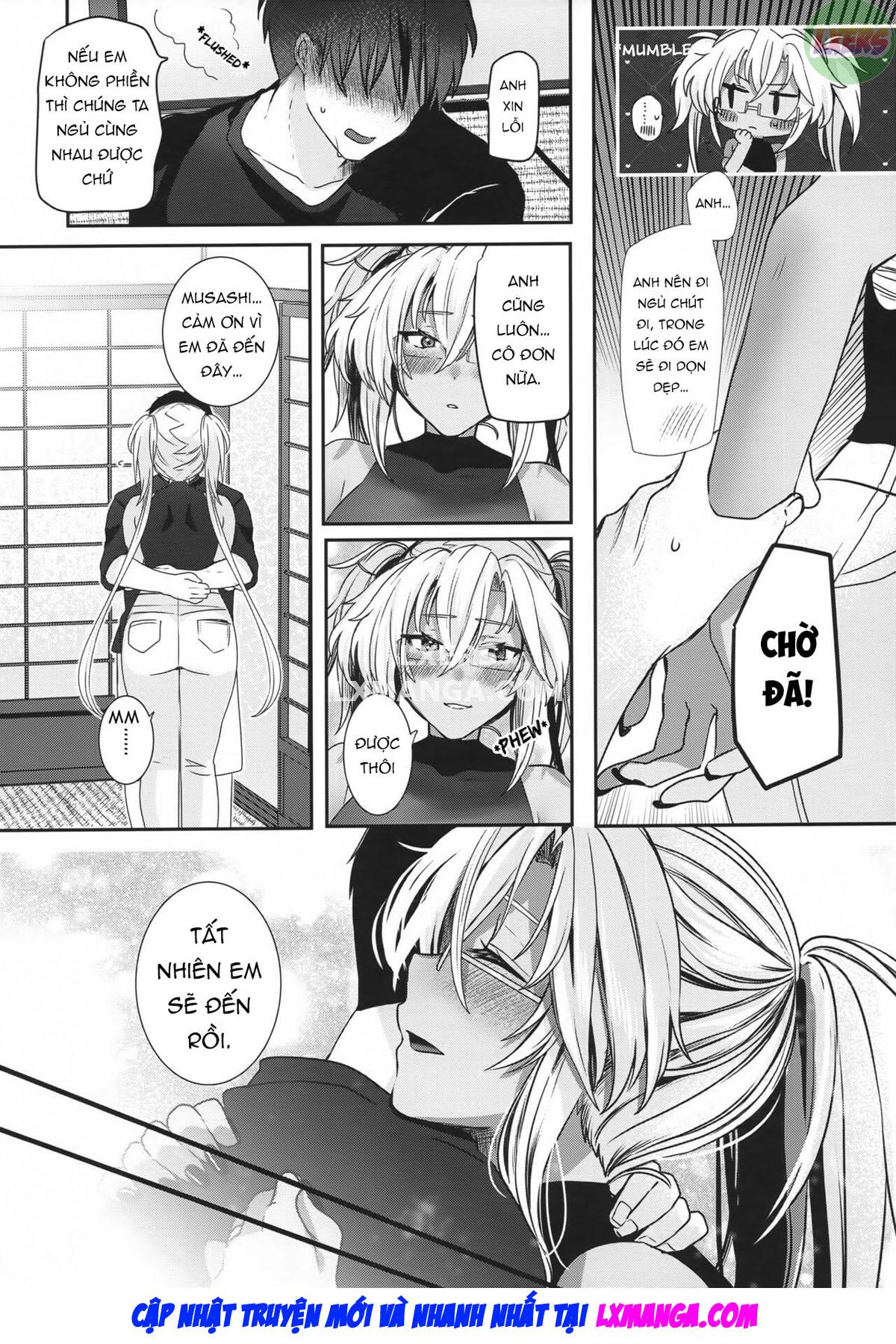 manhwax10.com - Truyện Manhwa Musashi-san no Yoru Jijou Anata no Ai Kagi Hen Chương Oneshot Trang 24