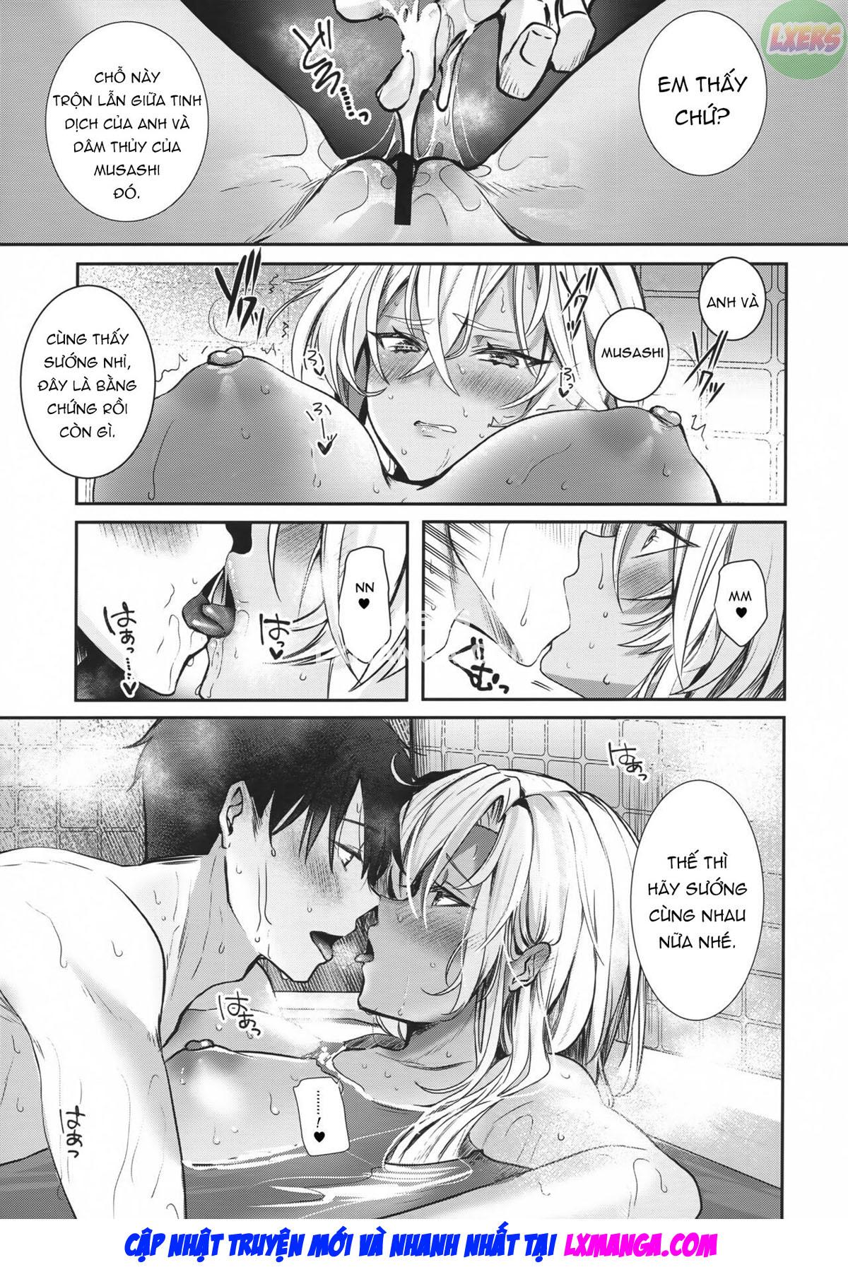 manhwax10.com - Truyện Manhwa Musashi-san no Yoru Jijou Anata no Ai Kagi Hen Chương Oneshot Trang 59