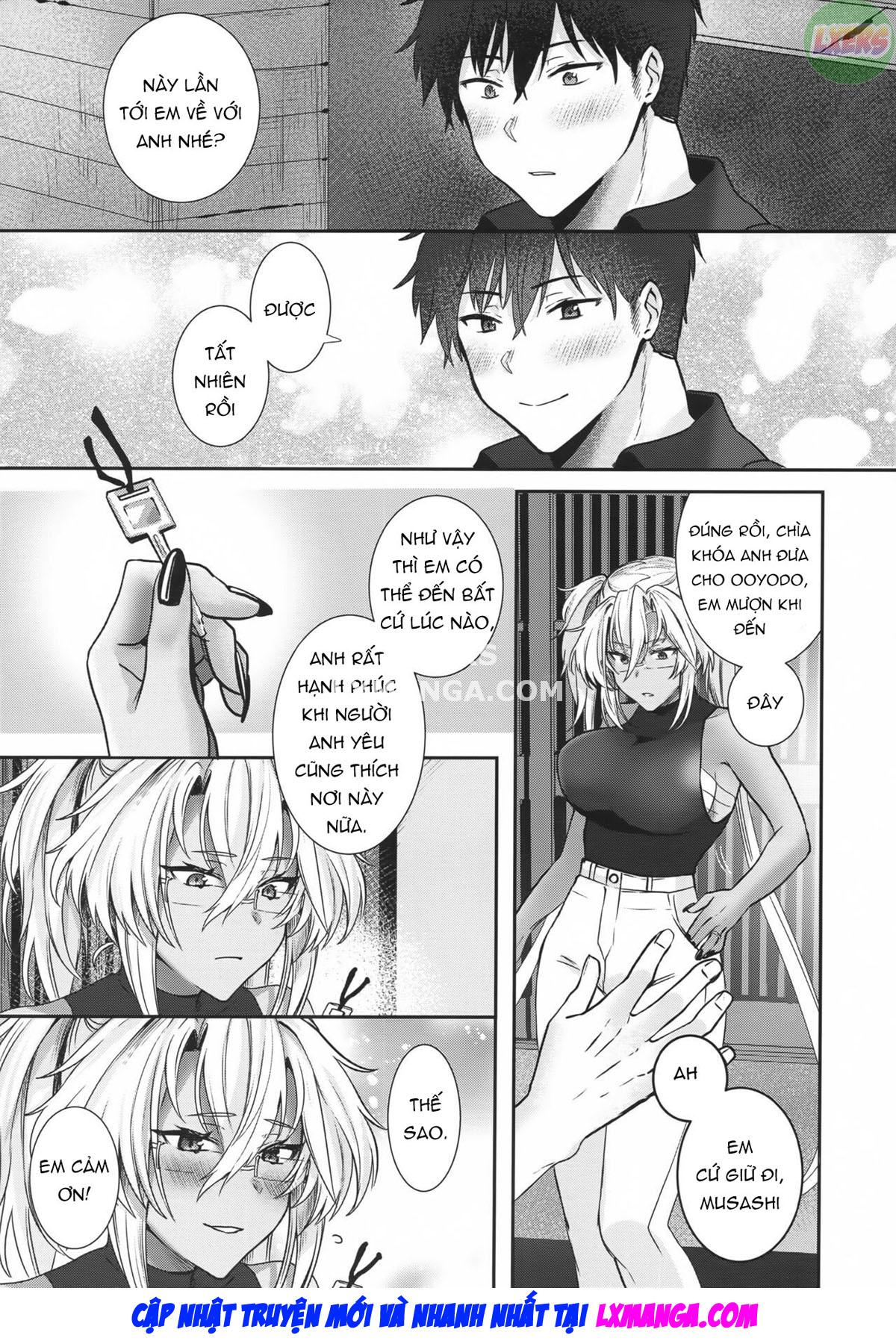 manhwax10.com - Truyện Manhwa Musashi-san no Yoru Jijou Anata no Ai Kagi Hen Chương Oneshot Trang 81