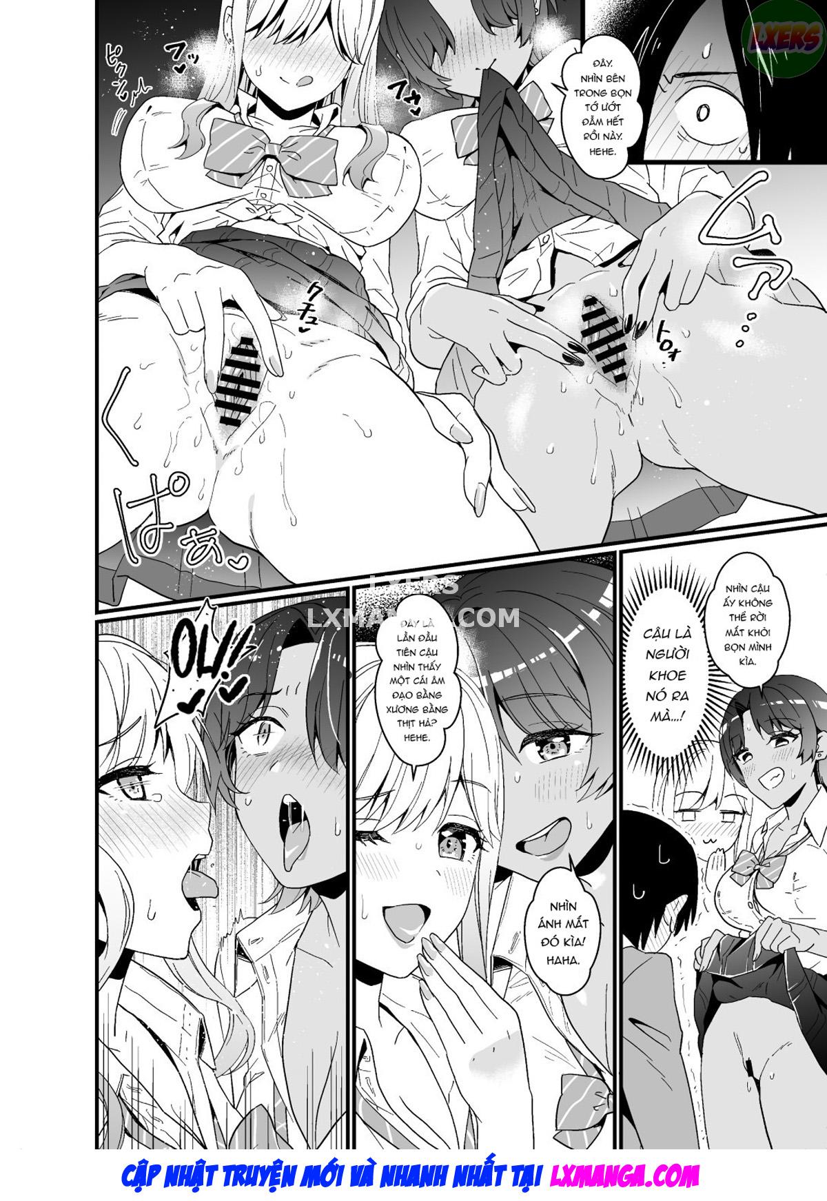 manhwax10.com - Truyện Manhwa That Time Gyarus Asked Me to Grope their Tits After Class Chương Oneshot Trang 23