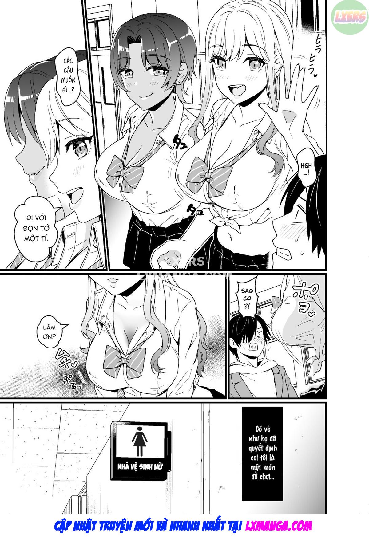 manhwax10.com - Truyện Manhwa That Time Gyarus Asked Me to Grope their Tits After Class Chương Oneshot Trang 20