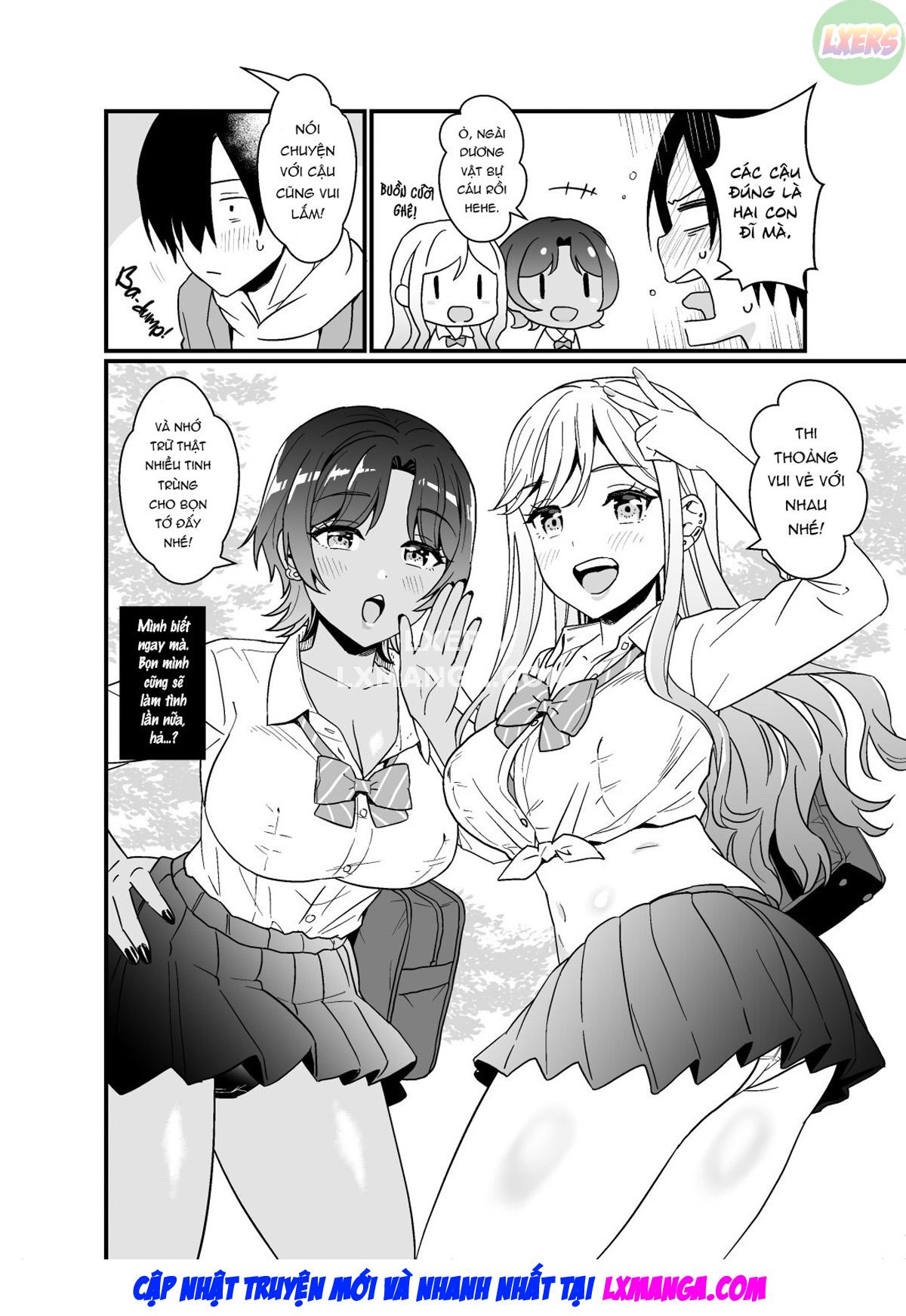 manhwax10.com - Truyện Manhwa That Time Gyarus Asked Me to Grope their Tits After Class Chương Oneshot Trang 45