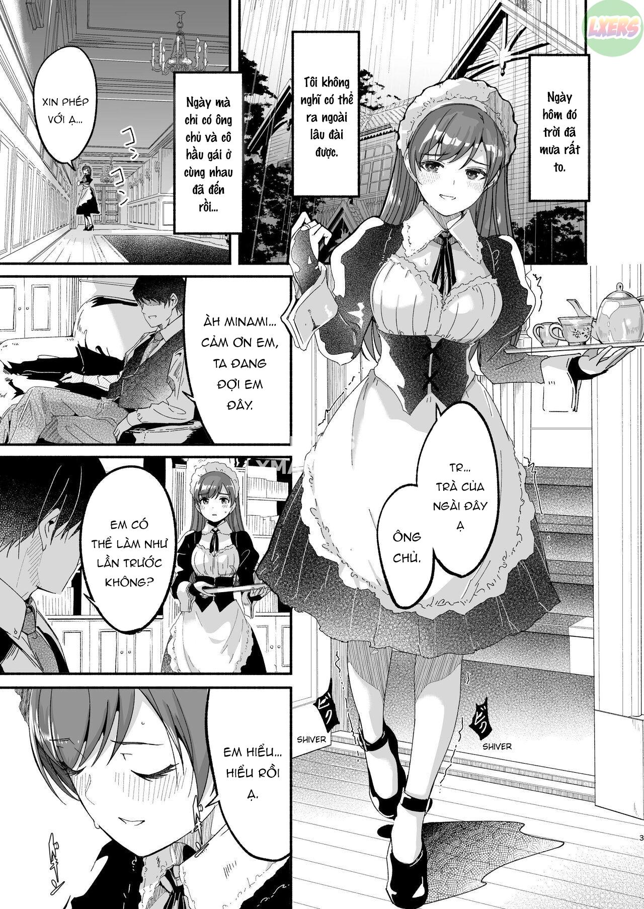 manhwax10.com - Truyện Manhwa Maid Shujuu Lovers Chương Oneshot Trang 3