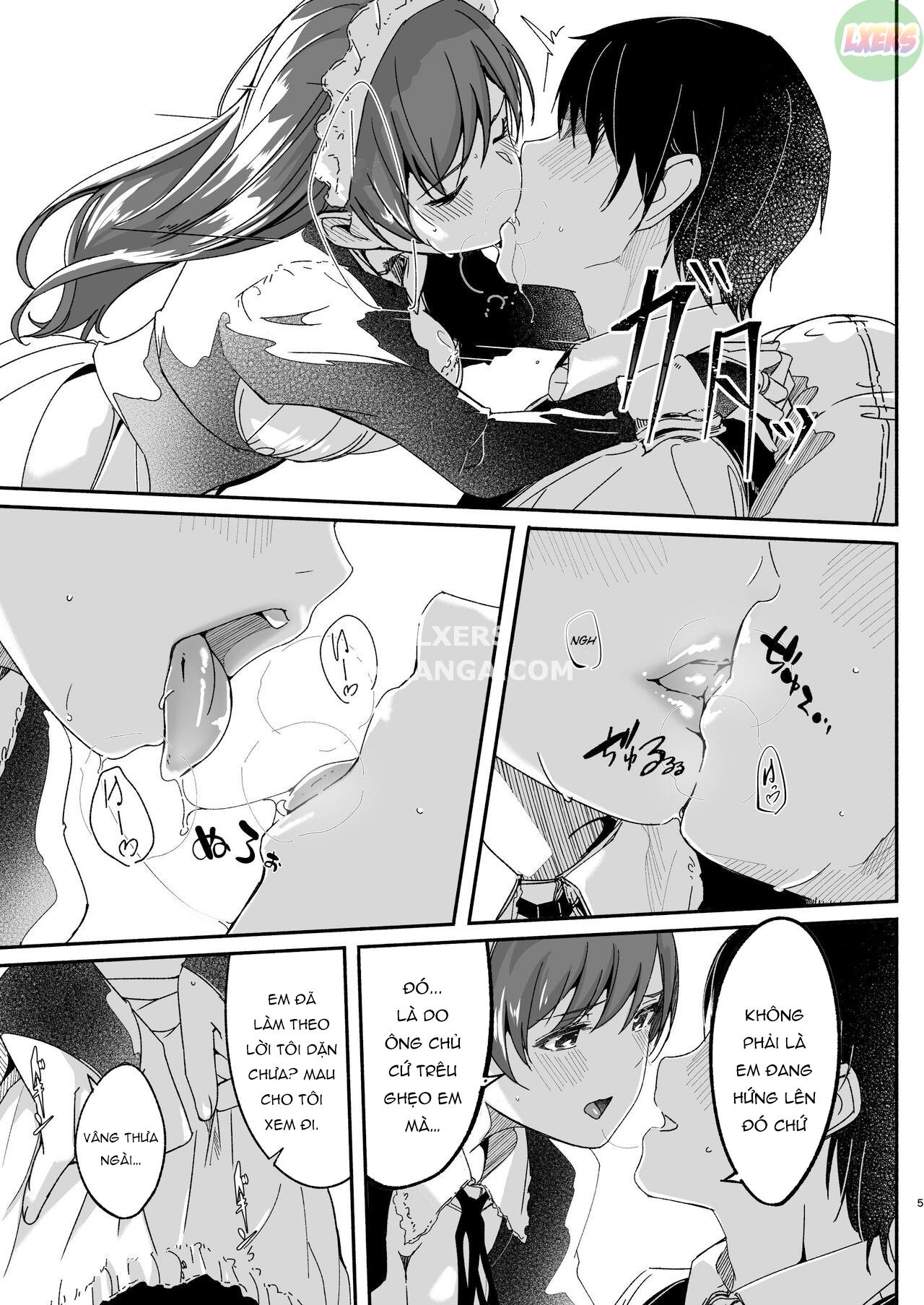 manhwax10.com - Truyện Manhwa Maid Shujuu Lovers Chương Oneshot Trang 5