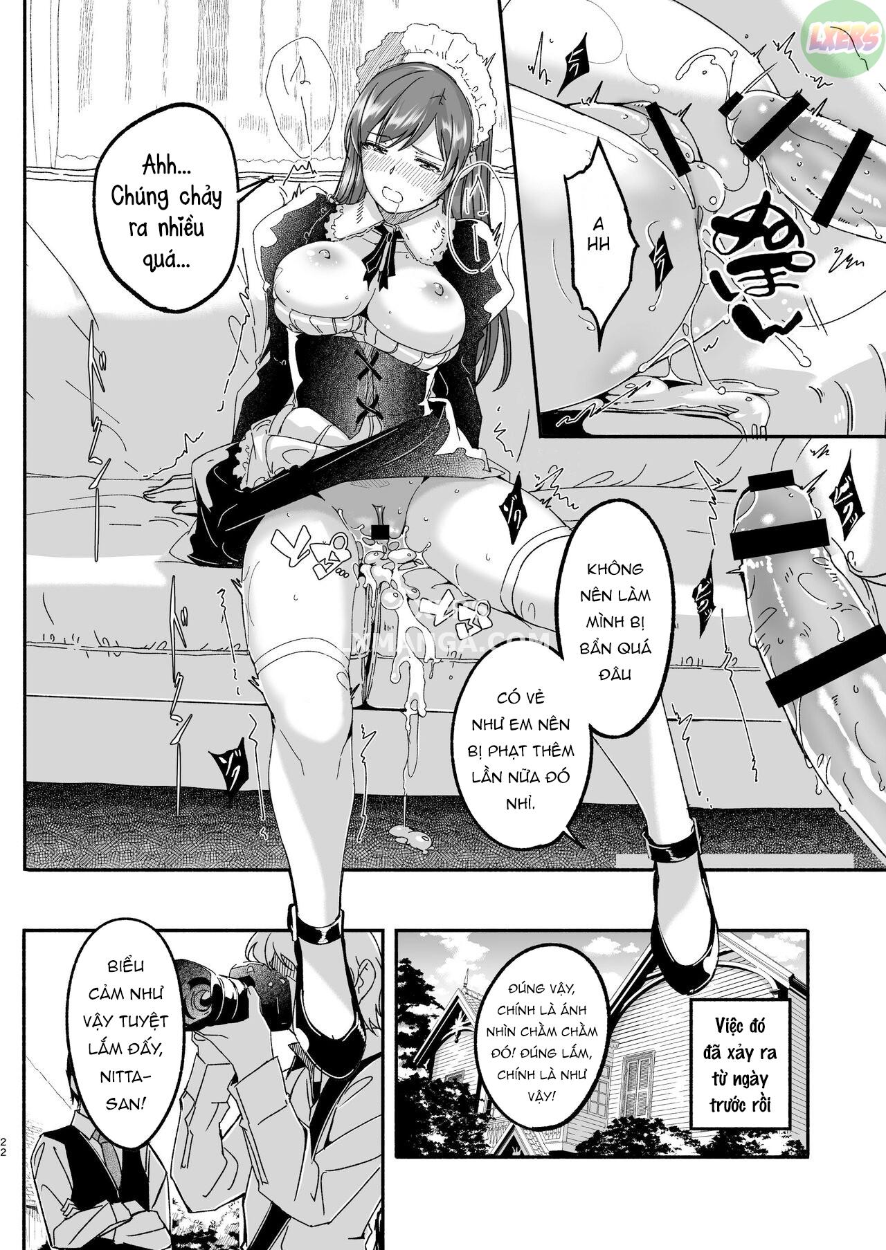 manhwax10.com - Truyện Manhwa Maid Shujuu Lovers Chương Oneshot Trang 22