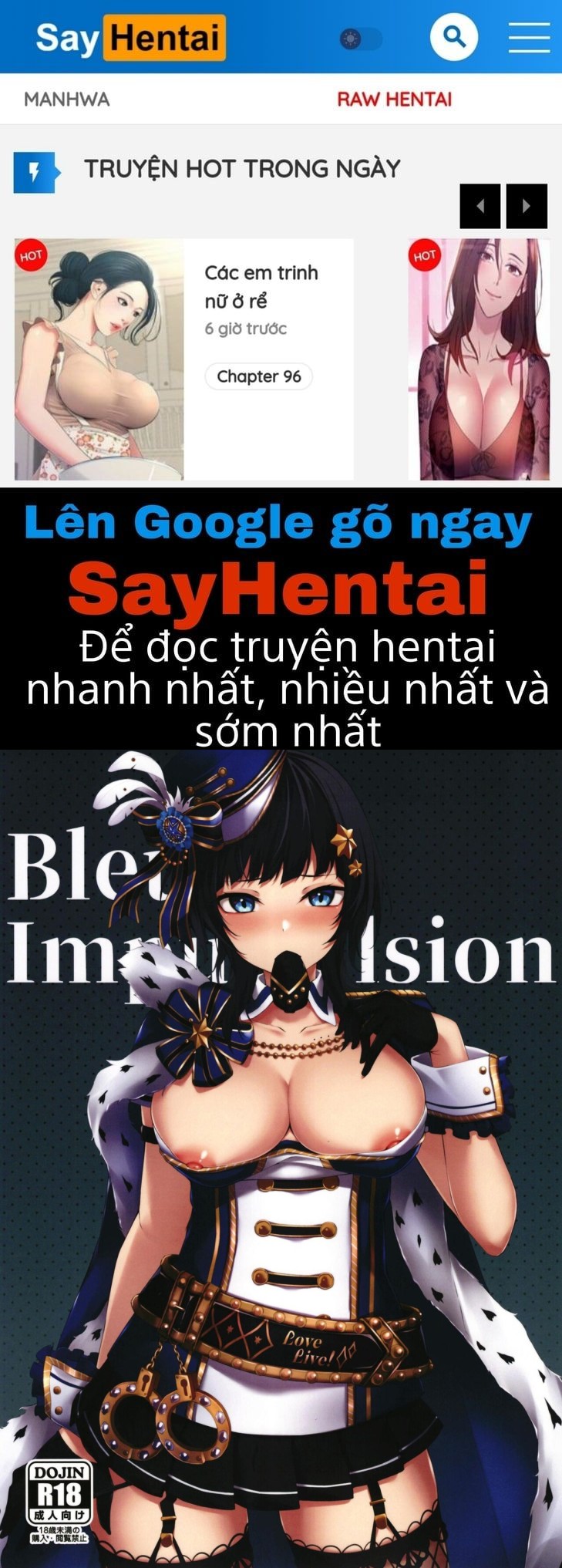 manhwax10.com - Truyện Manhwa Bleu Impulsion Chương Oneshot Trang 1