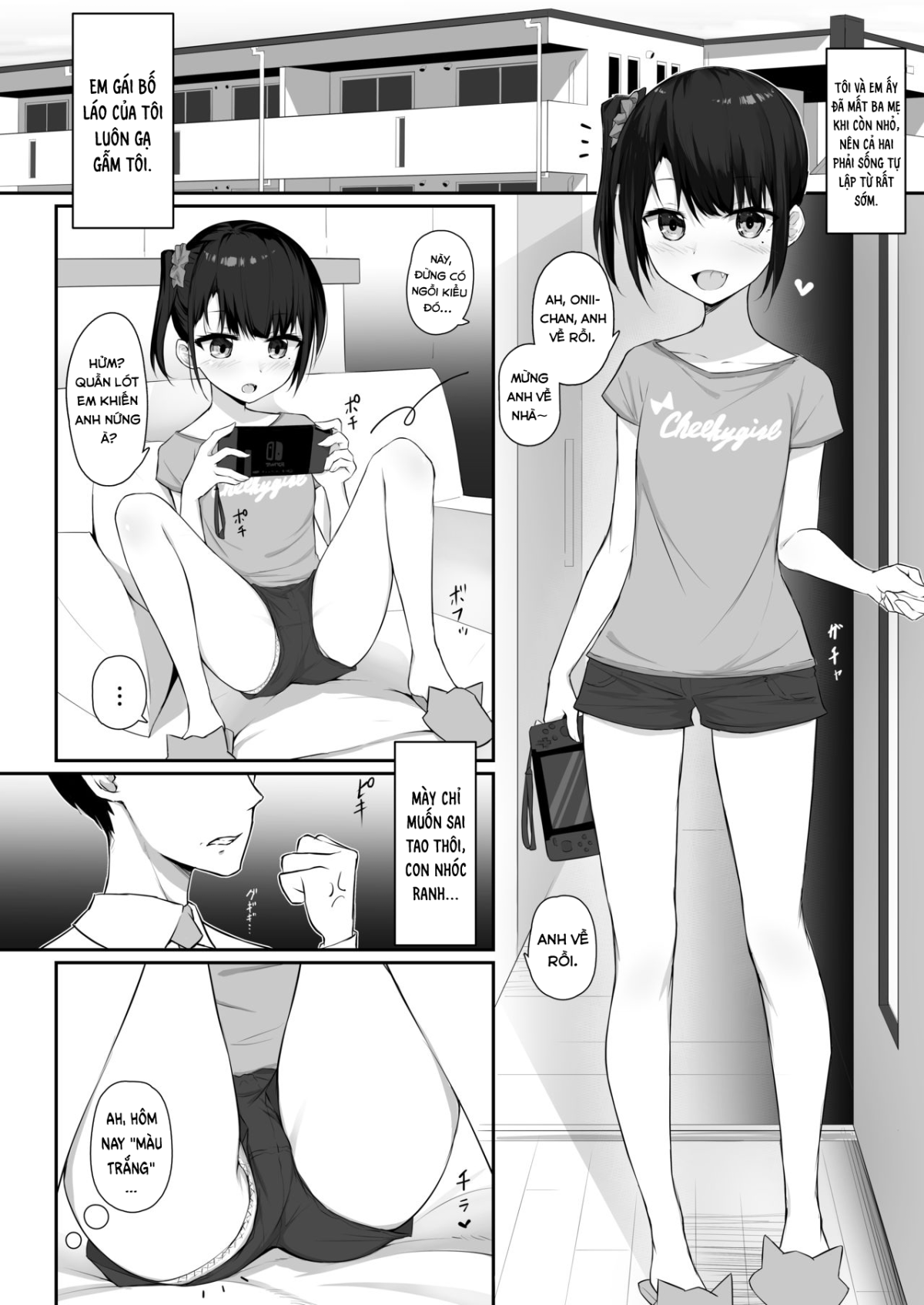 manhwax10.com - Truyện Manhwa Kimeseku ~Namaiki Sister Kusurizuke Chương Oneshot Trang 4