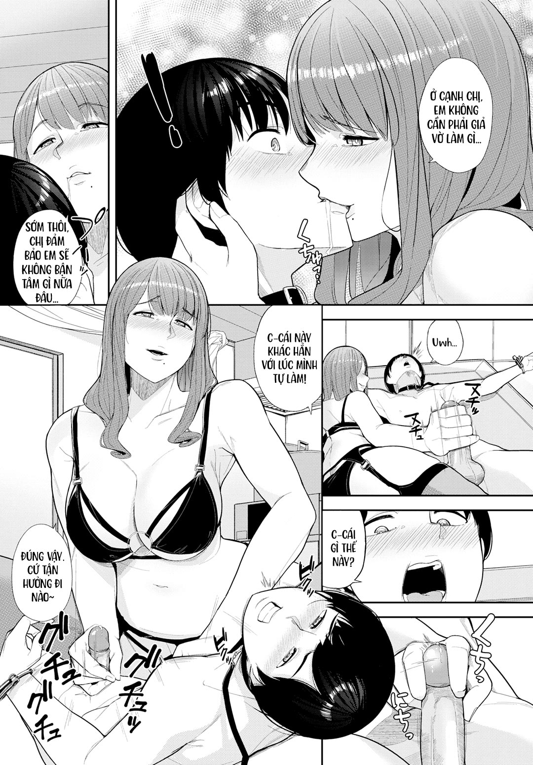 manhwax10.com - Truyện Manhwa Chị họ hàng xóm là chủ nhân của tôi Chương Oneshot Trang 8