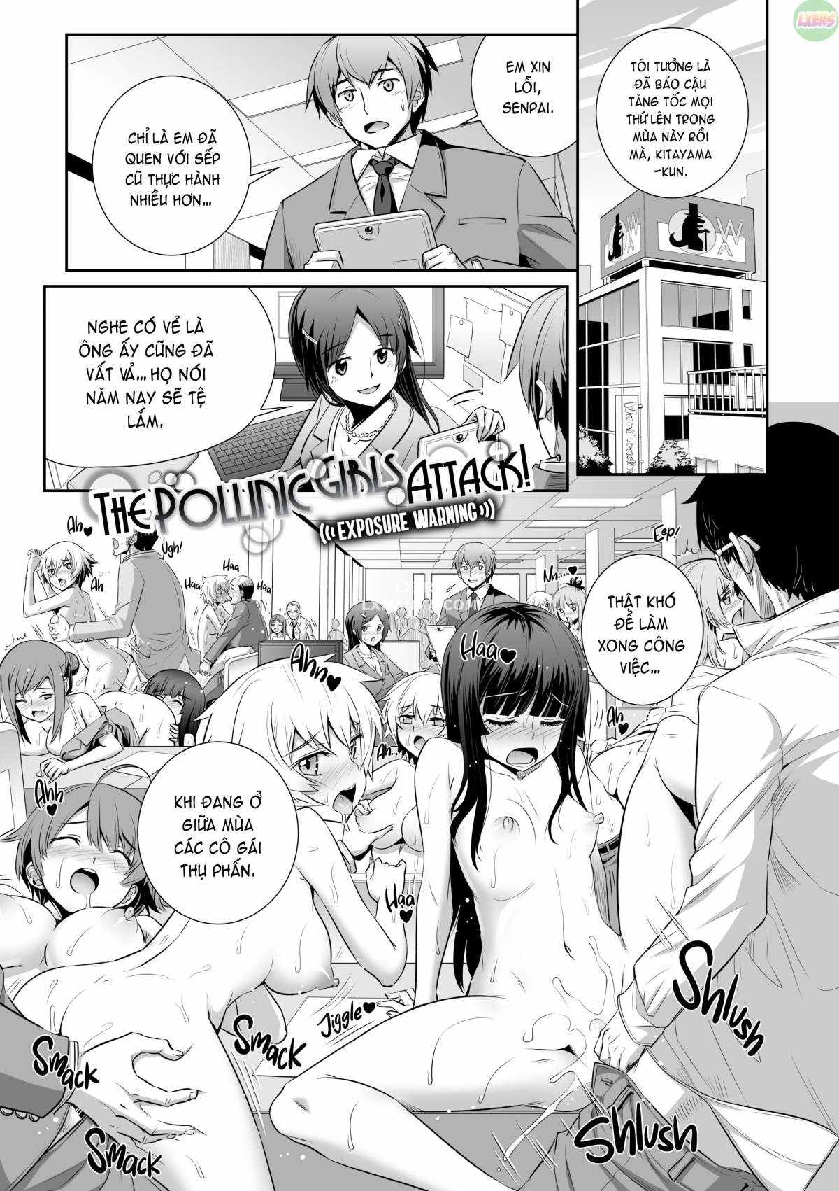 manhwax10.com - Truyện Manhwa The Pollinic Girls Attack! Complete Chương 4 Trang 4