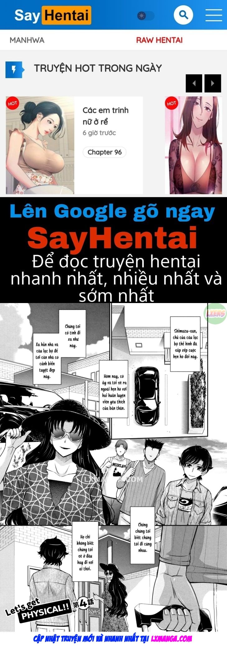 manhwax10.com - Truyện Manhwa Hitozuma, Mitsu to Niku Chương 4 Trang 1